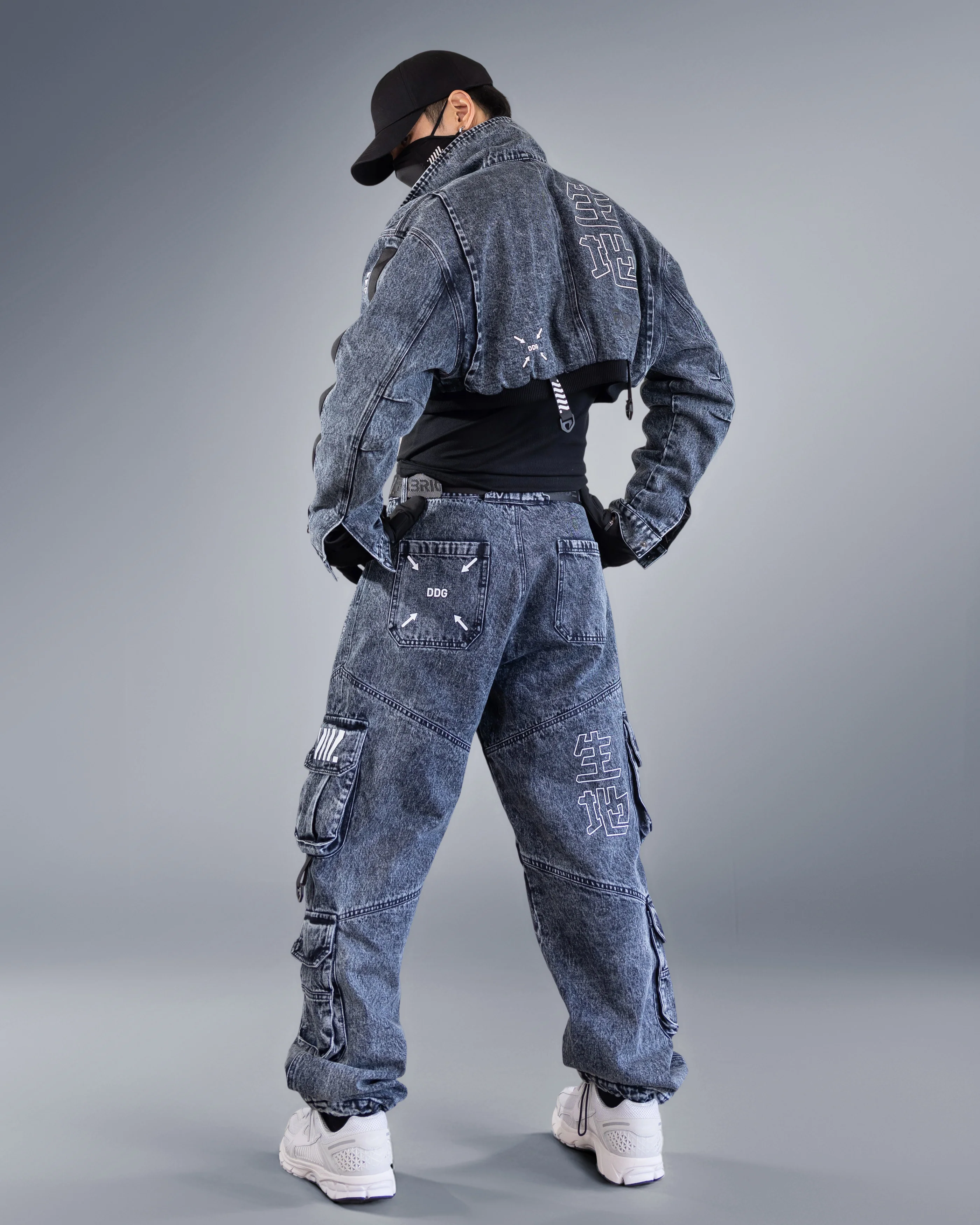 DJ-Type 001A Acid Denim Pants - Image 7