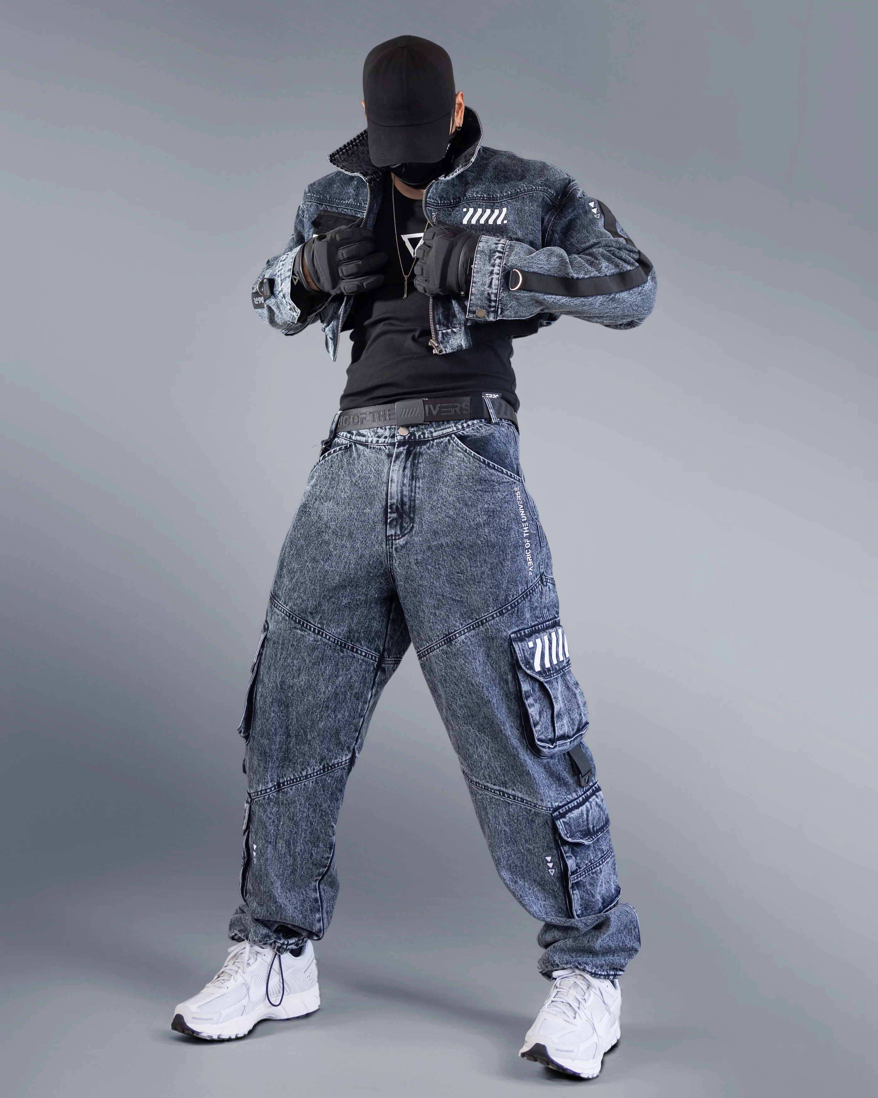 DJ-Type 001A Acid Denim Pants - Image 8