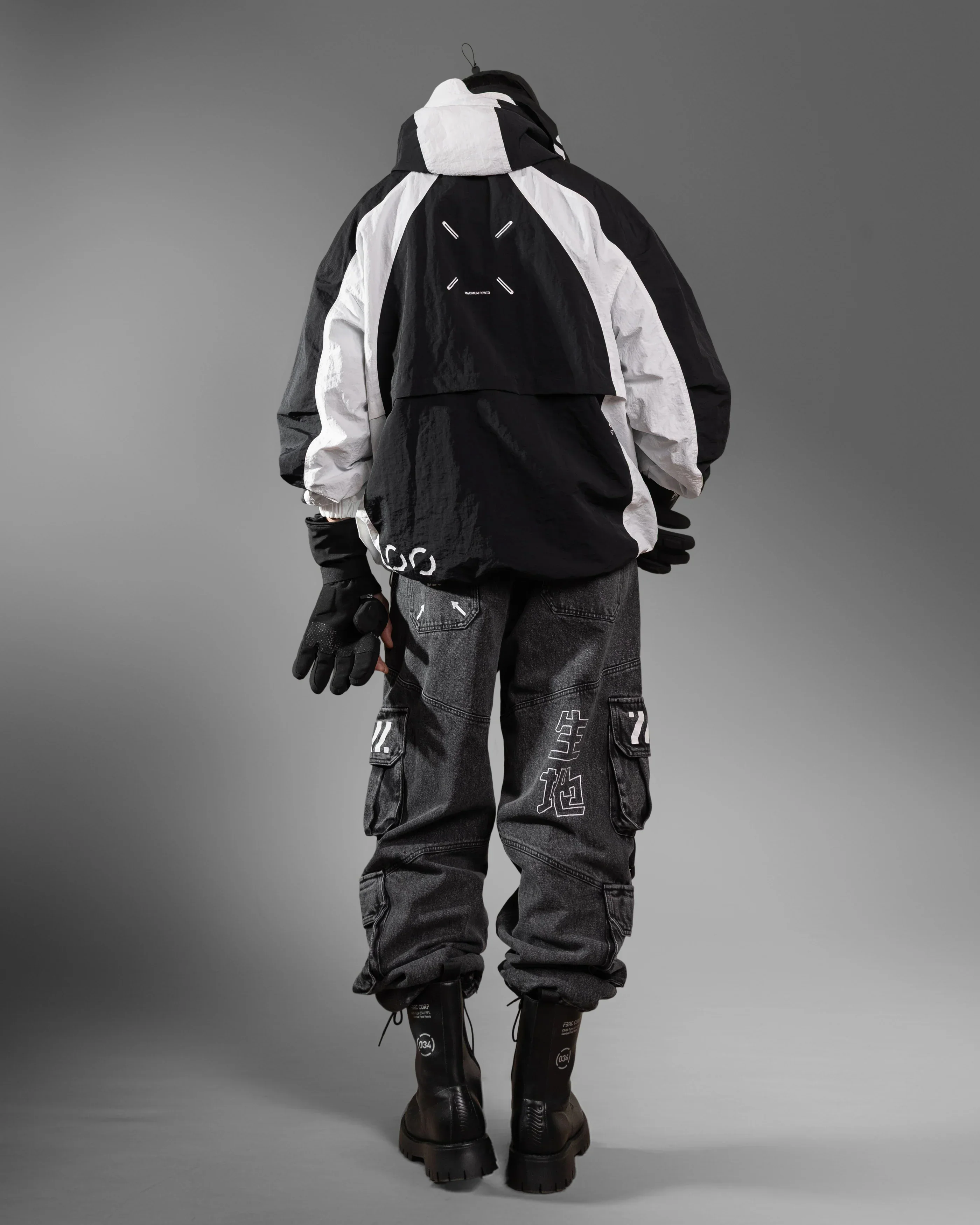 DJ-Type 001A Charcoal Denim Pants - Image 11
