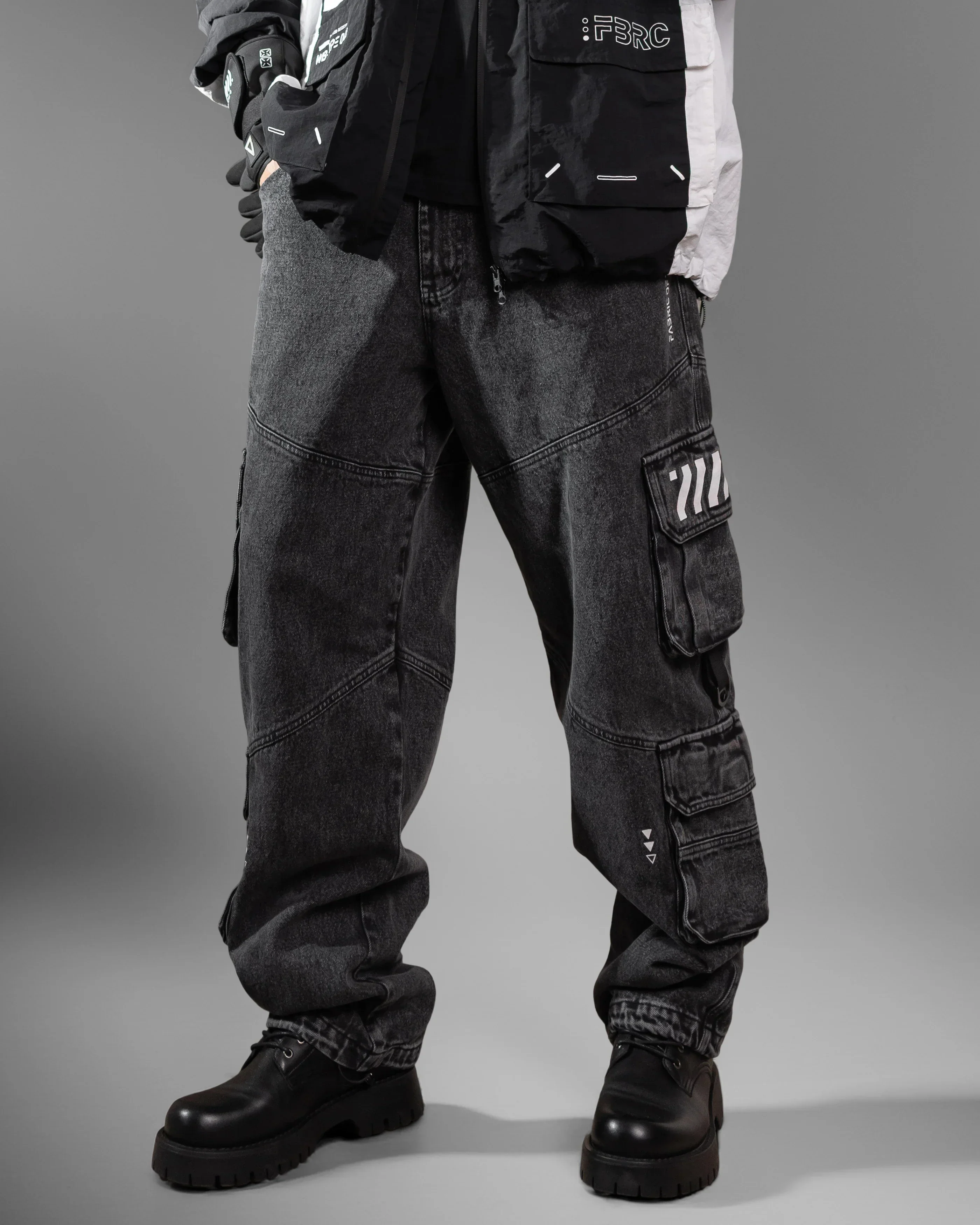 DJ-Type 001A Charcoal Denim Pants - Image 14
