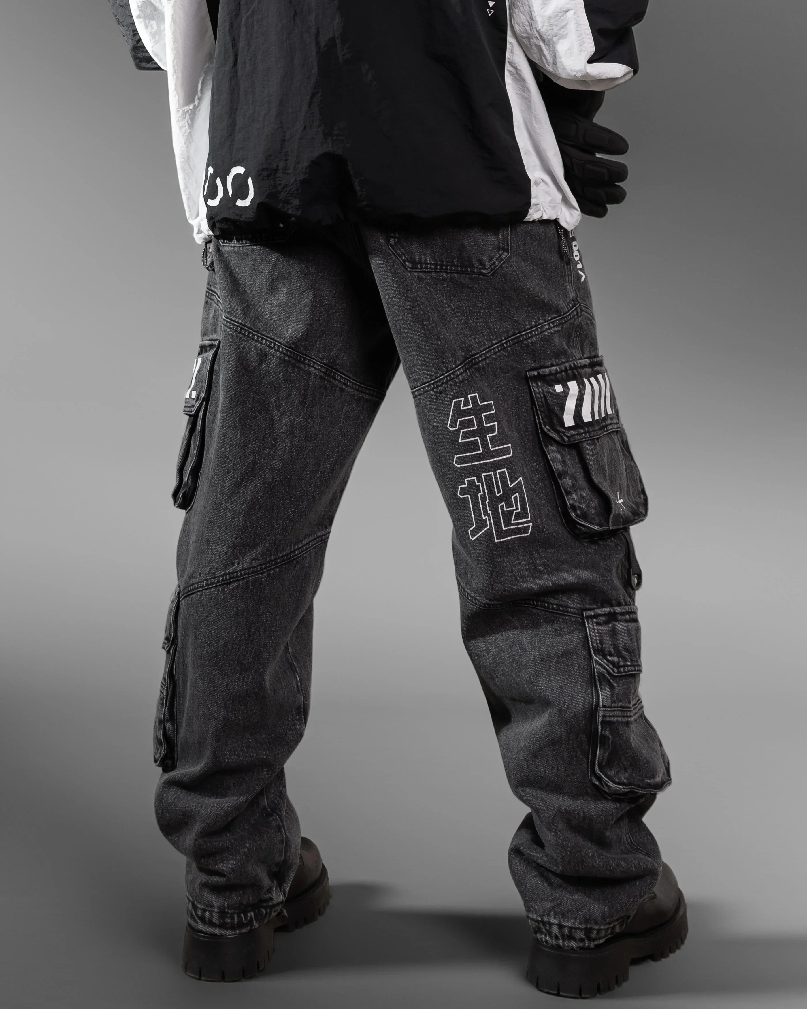 DJ-Type 001A Charcoal Denim Pants - Image 15