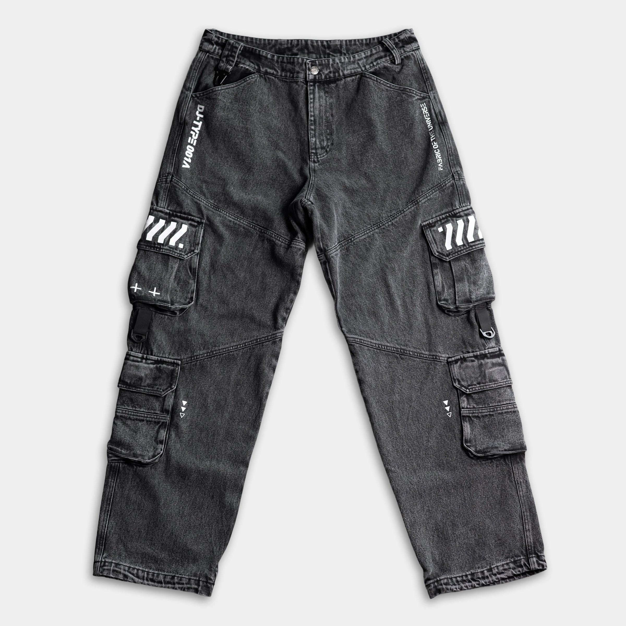 DJ-Type 001A Charcoal Denim Pants - Image 4