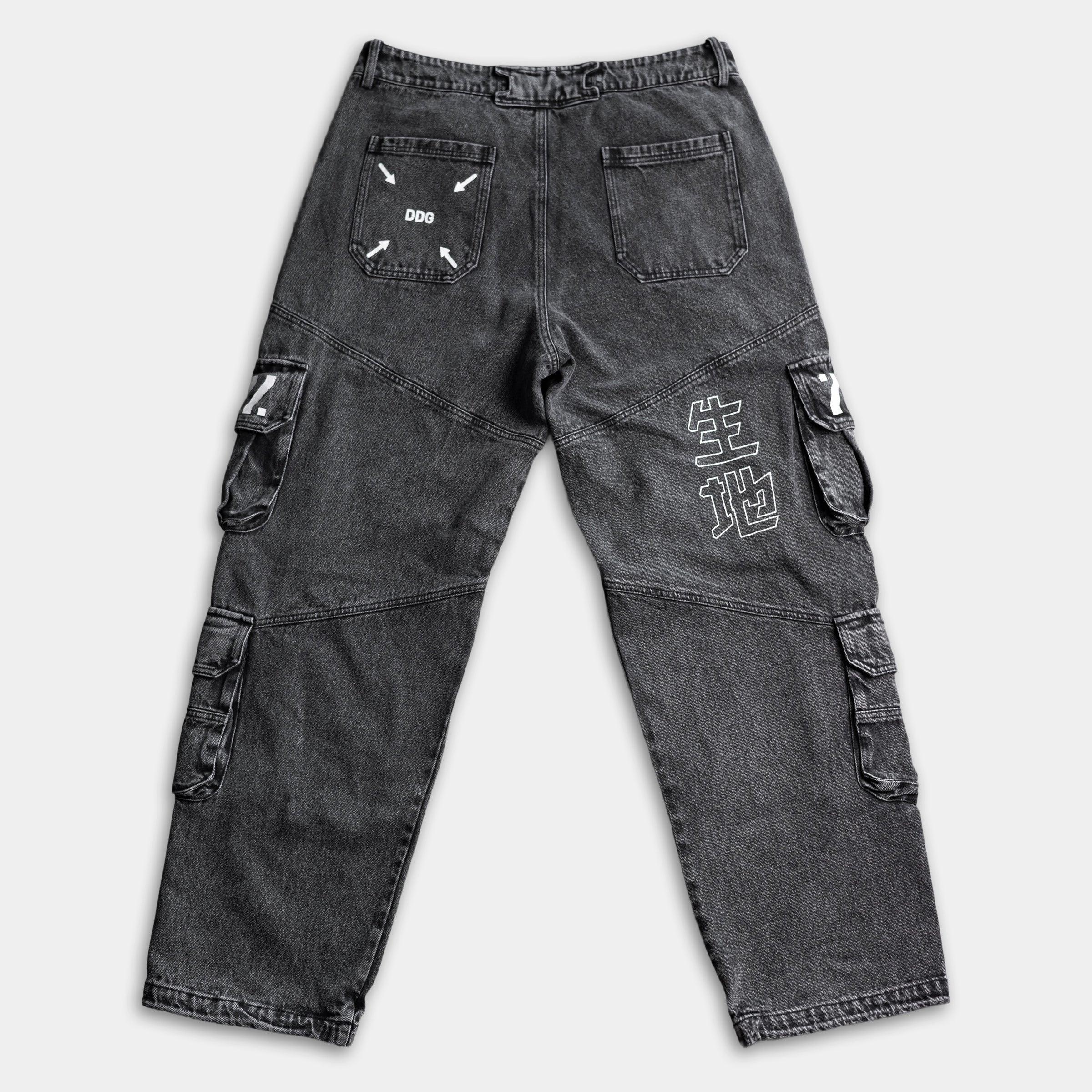 DJ-Type 001A Charcoal Denim Pants - Image 5