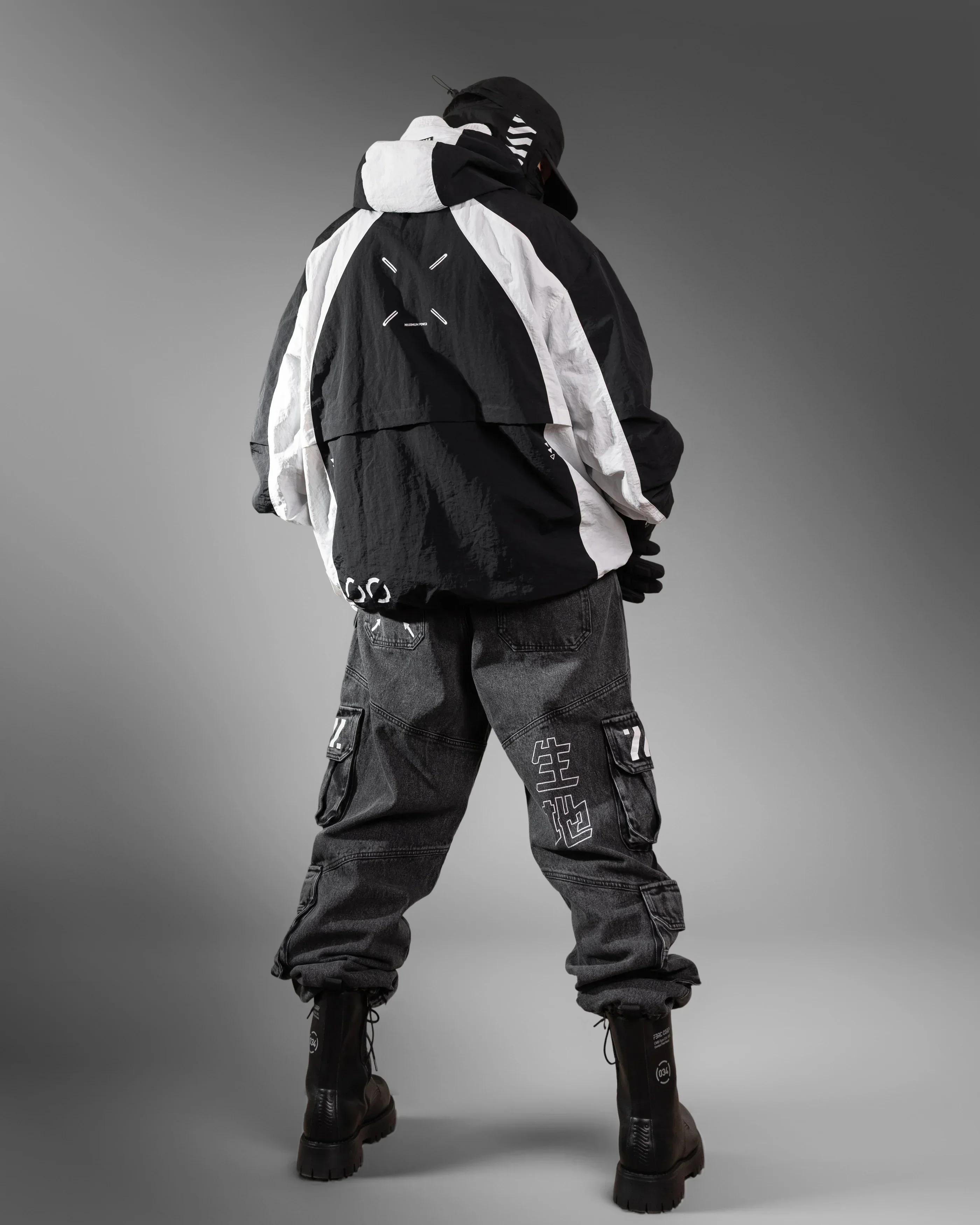 DJ-Type 001A Charcoal Denim Pants - Image 9