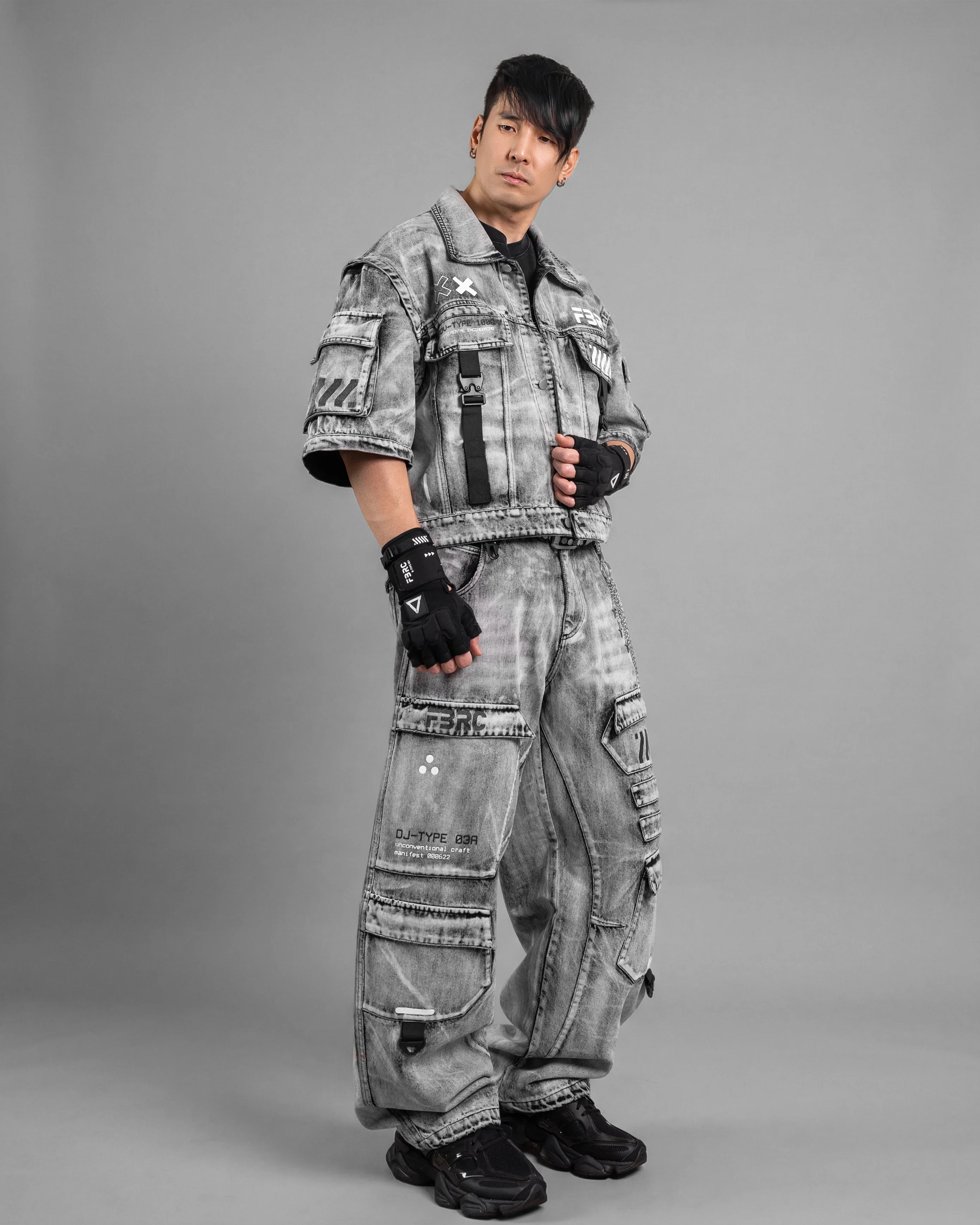 DJ-Type 03A Snow Barrel Denim Pants - Image 10