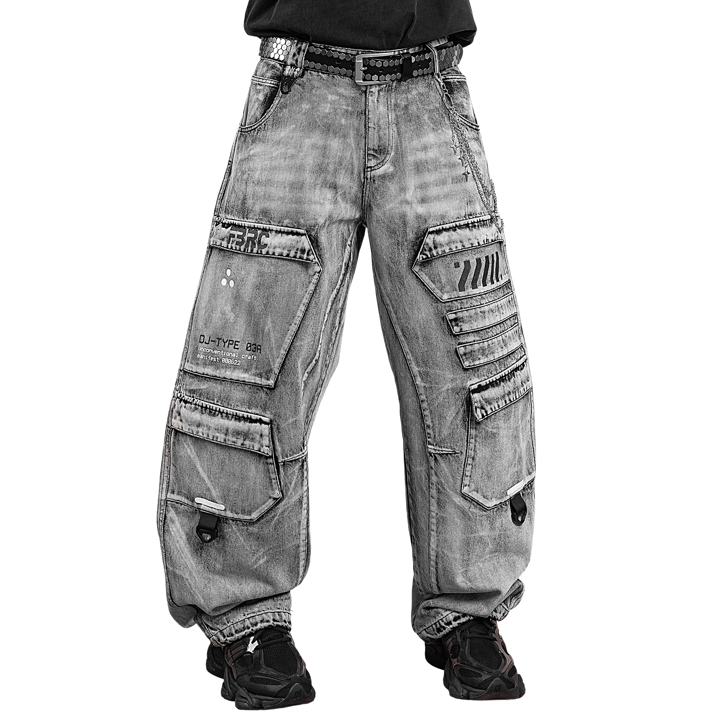 DJ-Type 03A Snow Barrel Denim Pants - Image 5