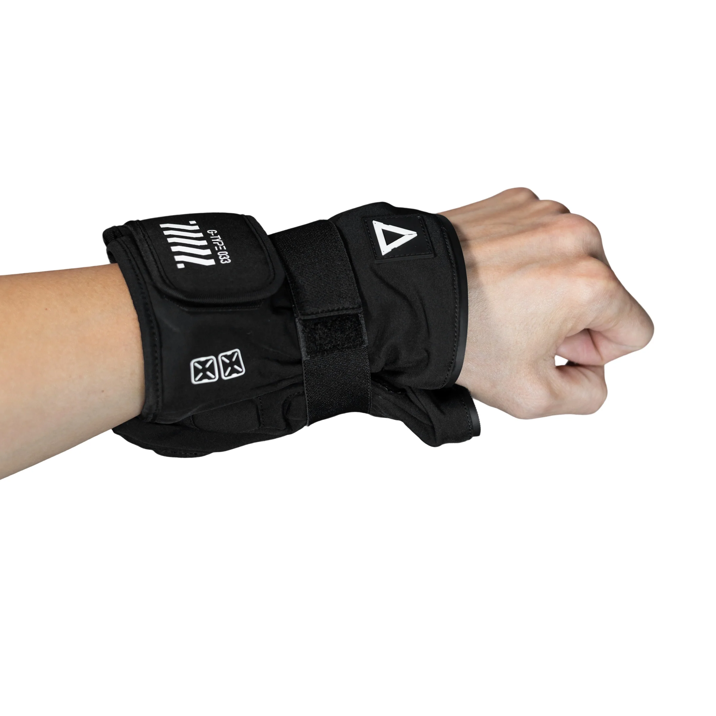 G-Type 033 Black Convertible Gloves - Image 6