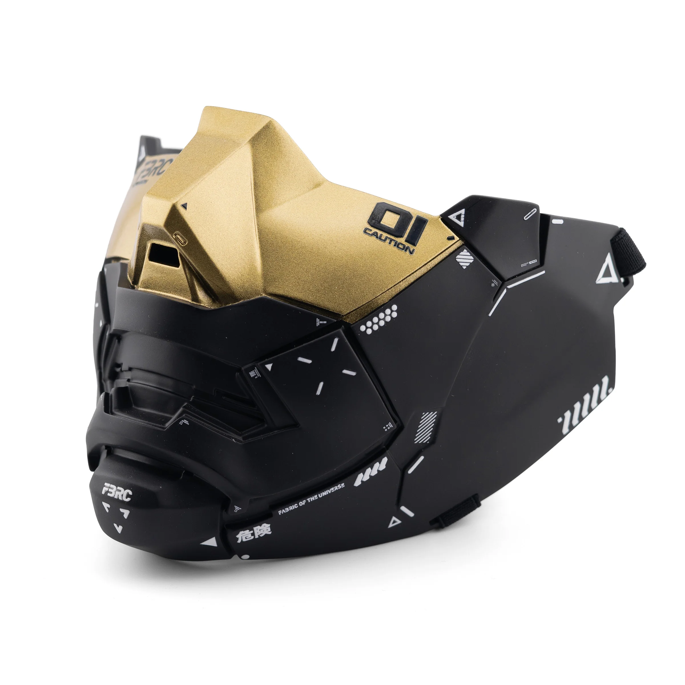 Genova Reborn Black Gold Half Mask - Image 6