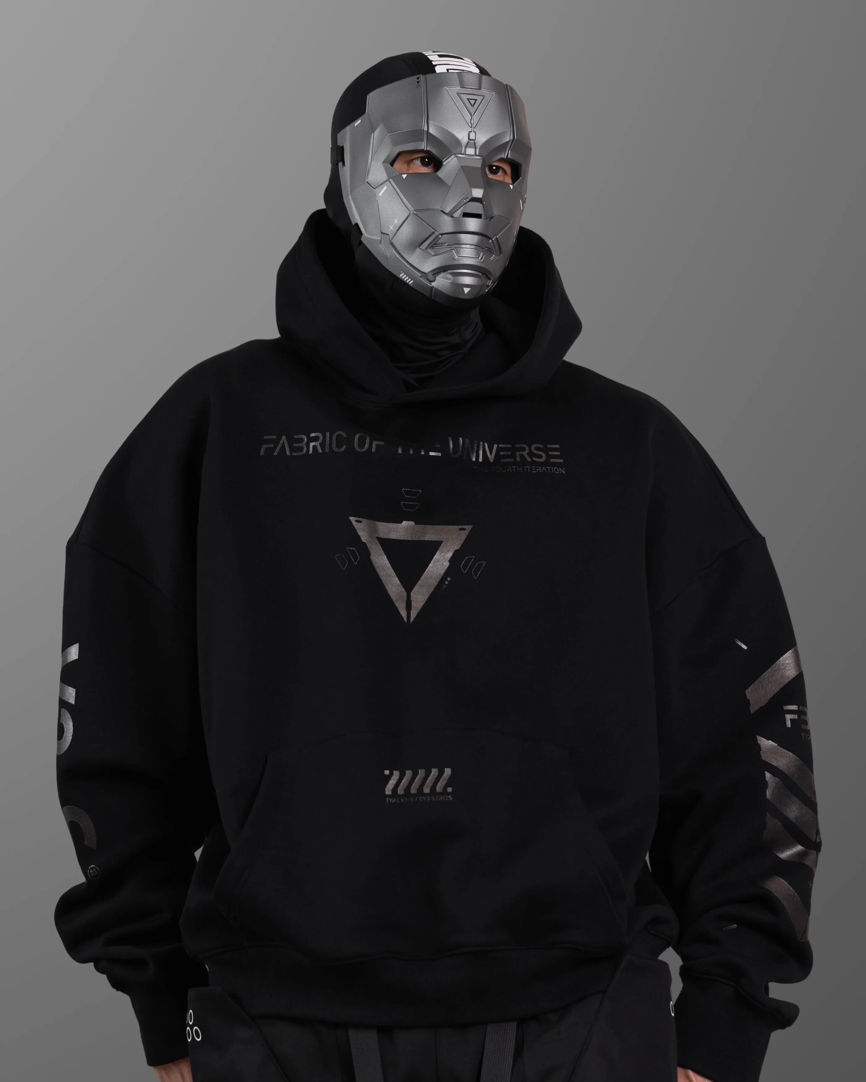 Genova Reborn Echo Silver Gray Mask - Image 13