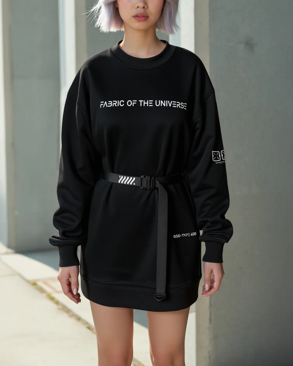 GSD-Type 400 Black Sweater Dress - Image 4