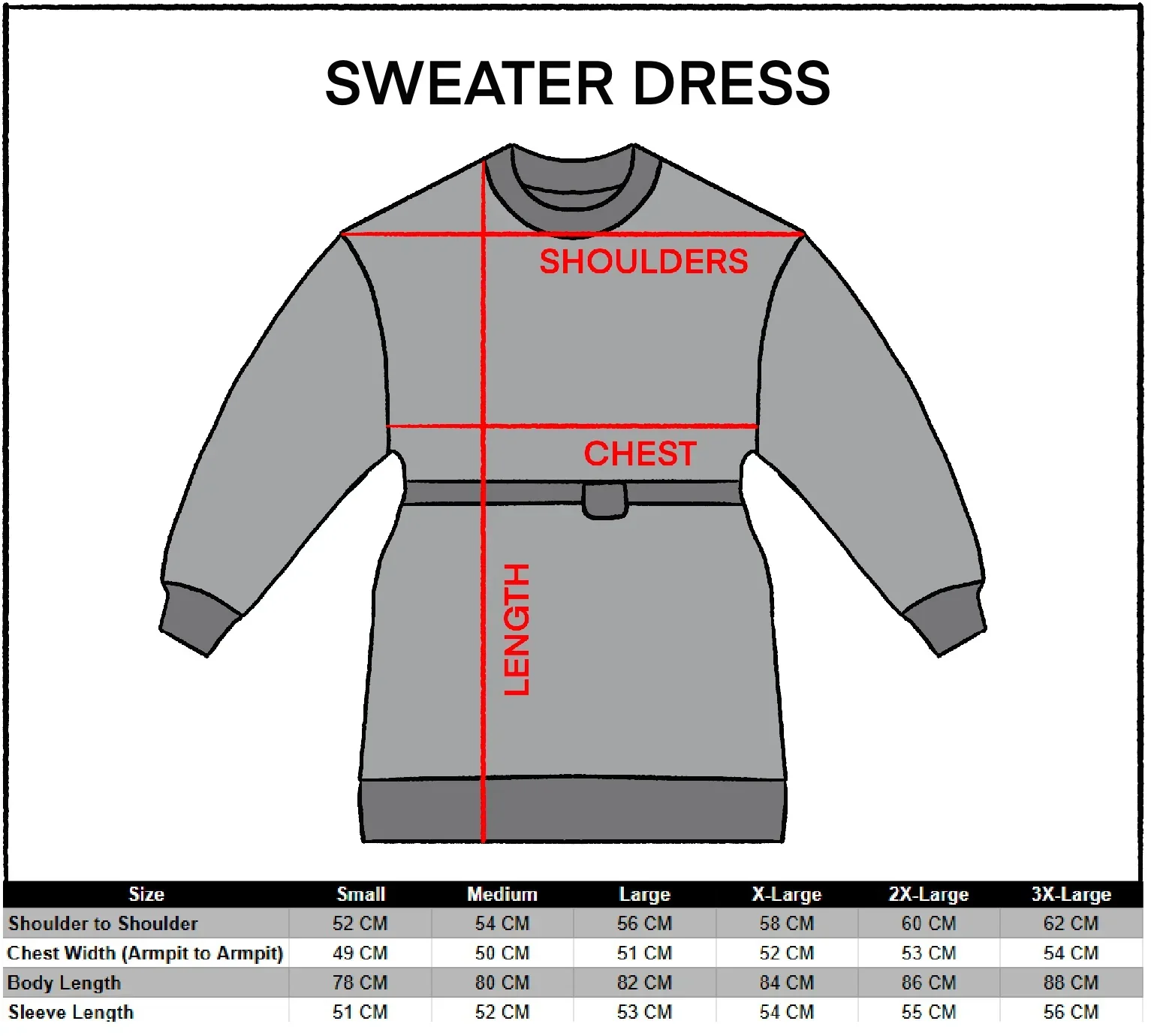 GSD-Type 400 Black Sweater Dress - Image 8