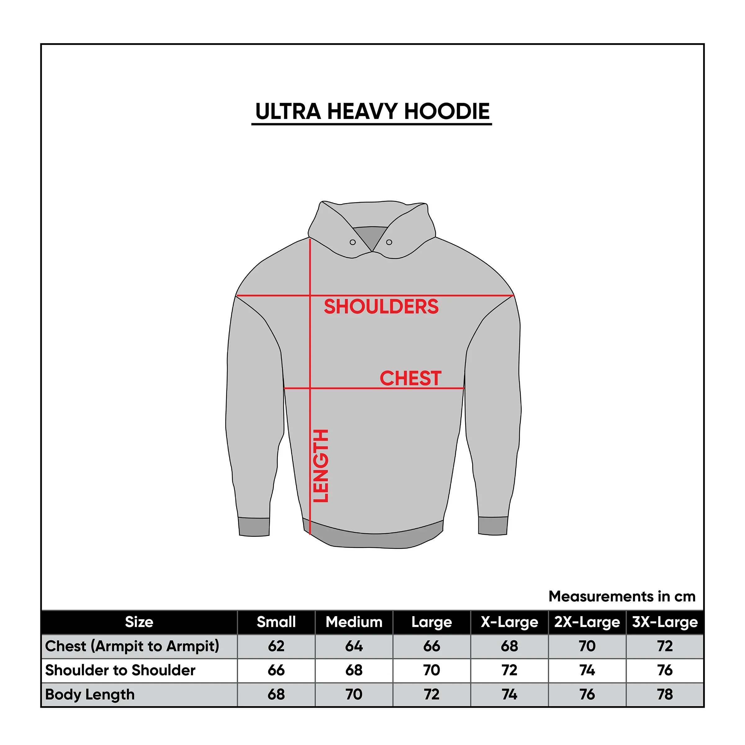 H-Type 001A Ultra Heavy Black Hoodie - Image 6