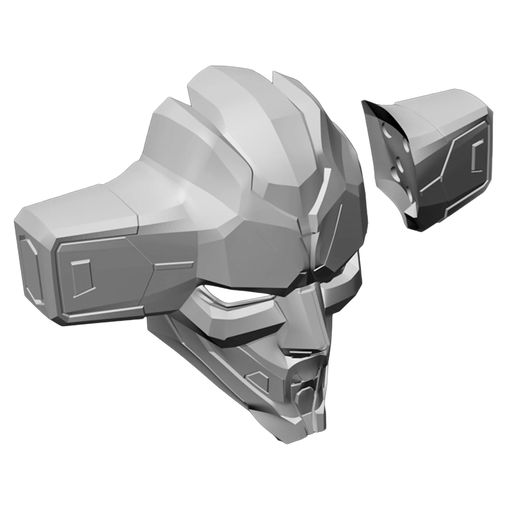 H1 Hammerhead Mask 3D Printable File - Image 8