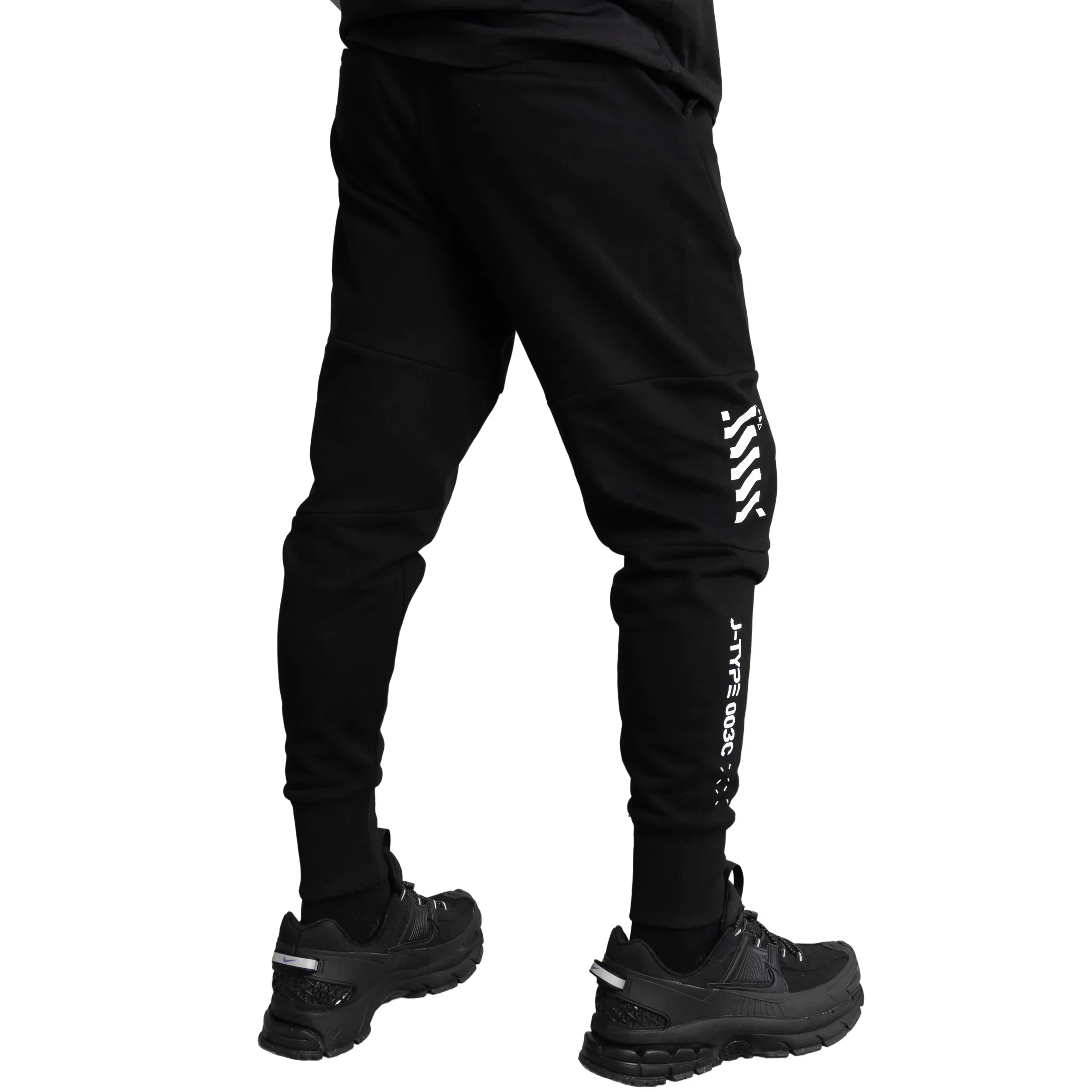J-Type 003C Black Athletic Joggers - Image 2