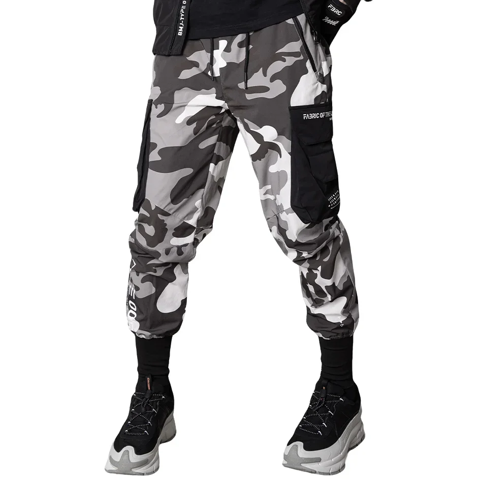 J-Type 005 Black Camo Athletic Joggers - Image 3