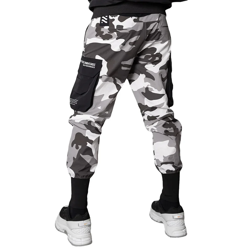J-Type 005 Black Camo Athletic Joggers - Image 4