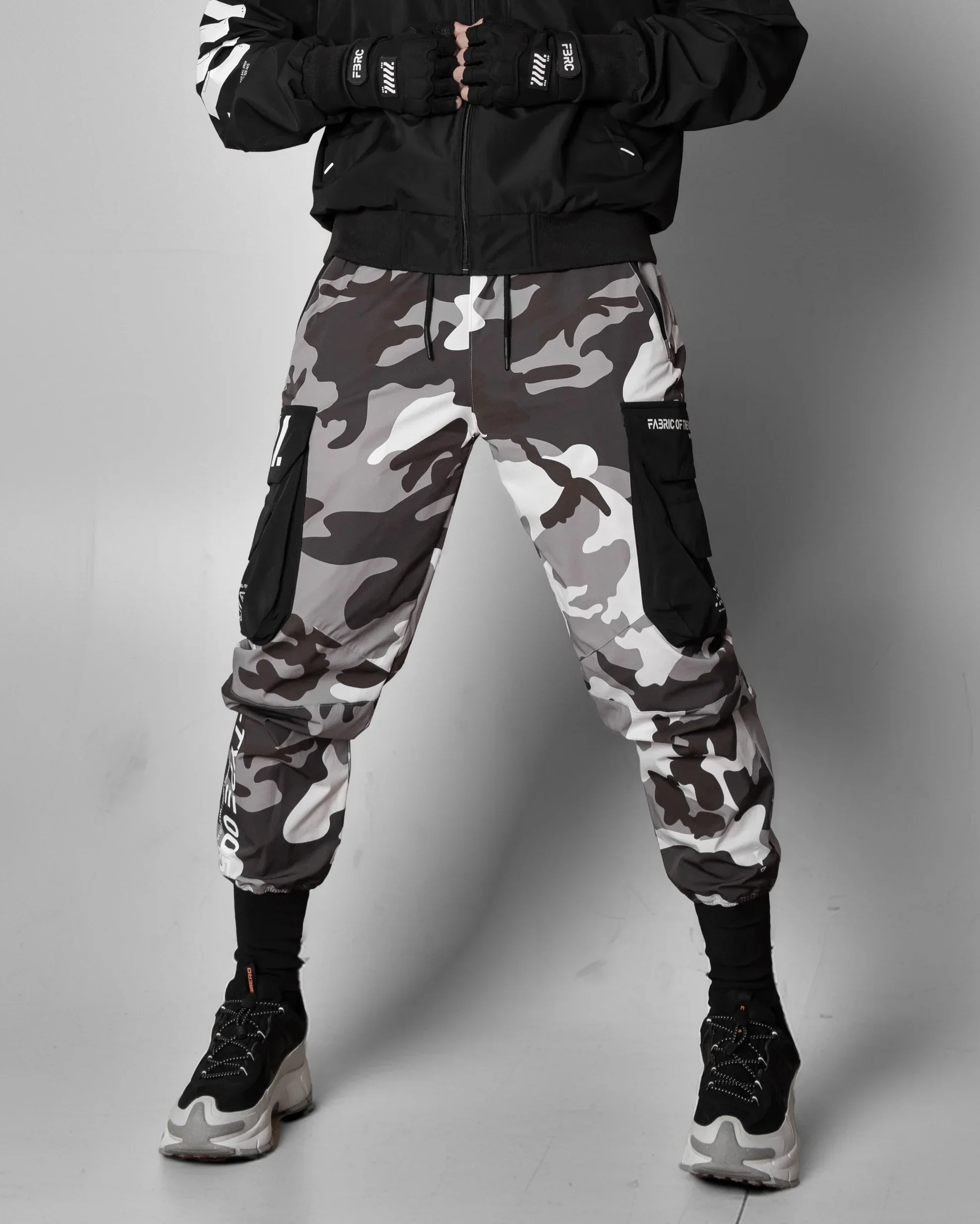 J-Type 005 Black Camo Athletic Joggers - Image 5