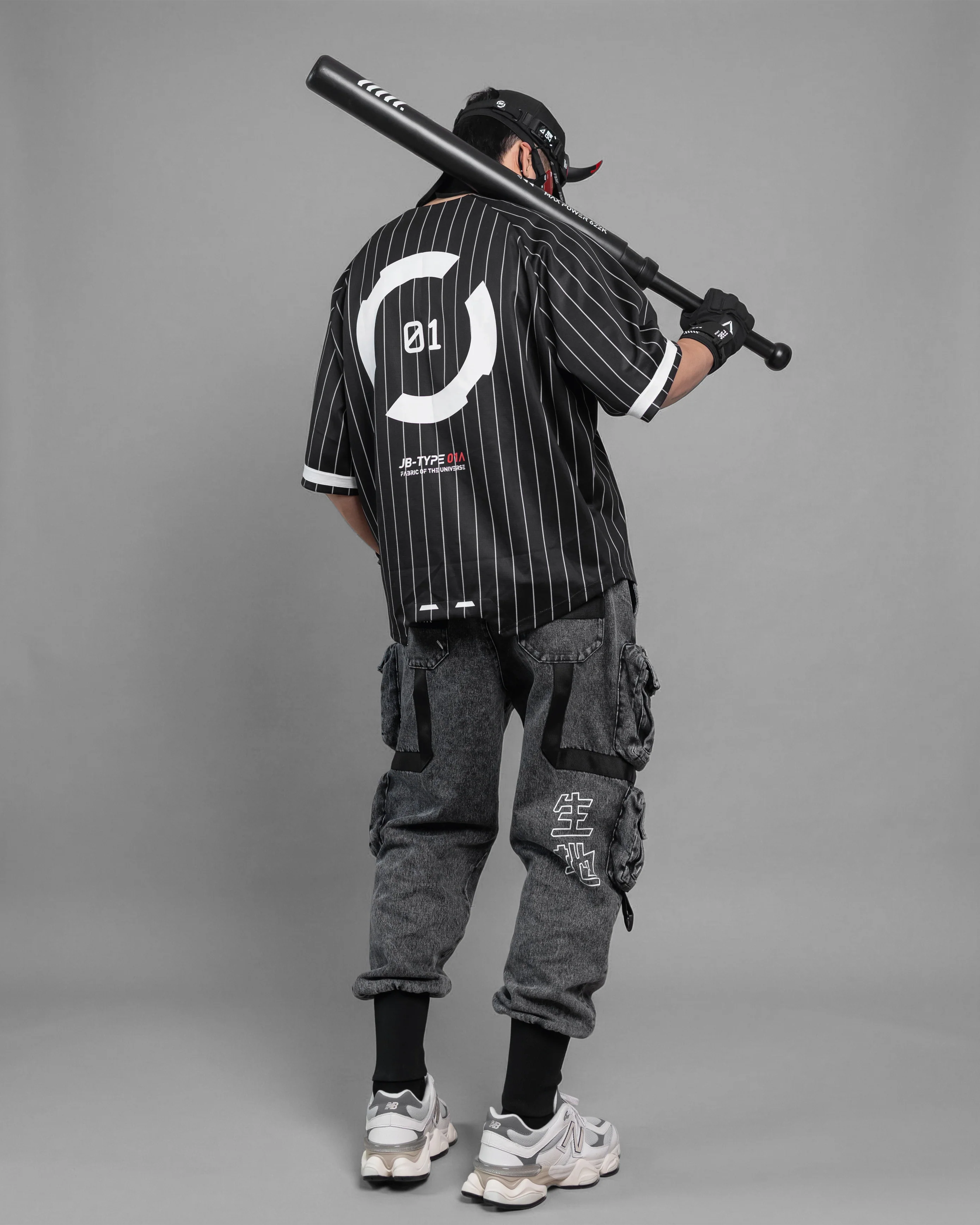 JB-Type 01A Black Baseball Jersey - Image 5