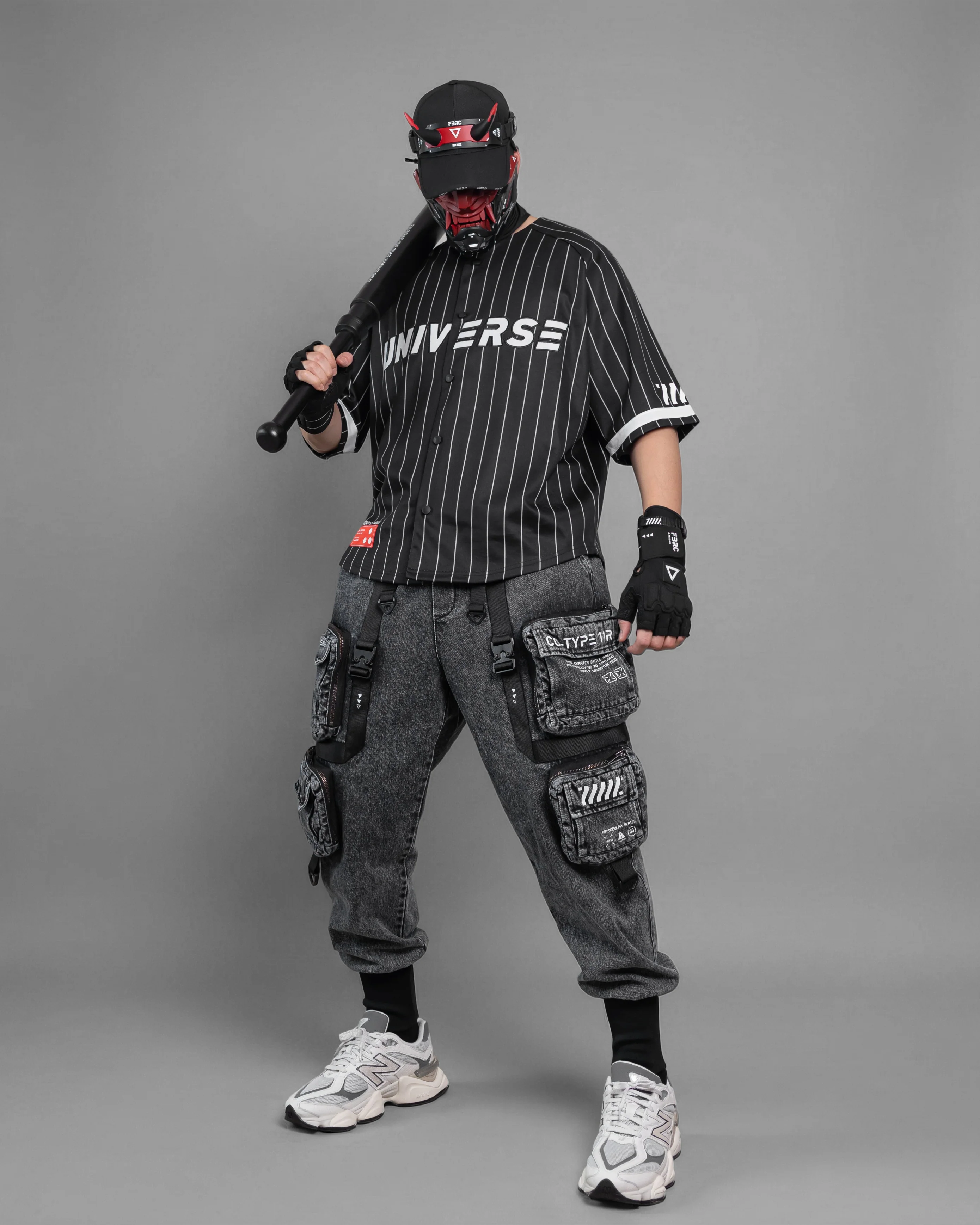 JB-Type 01A Black Baseball Jersey - Image 6