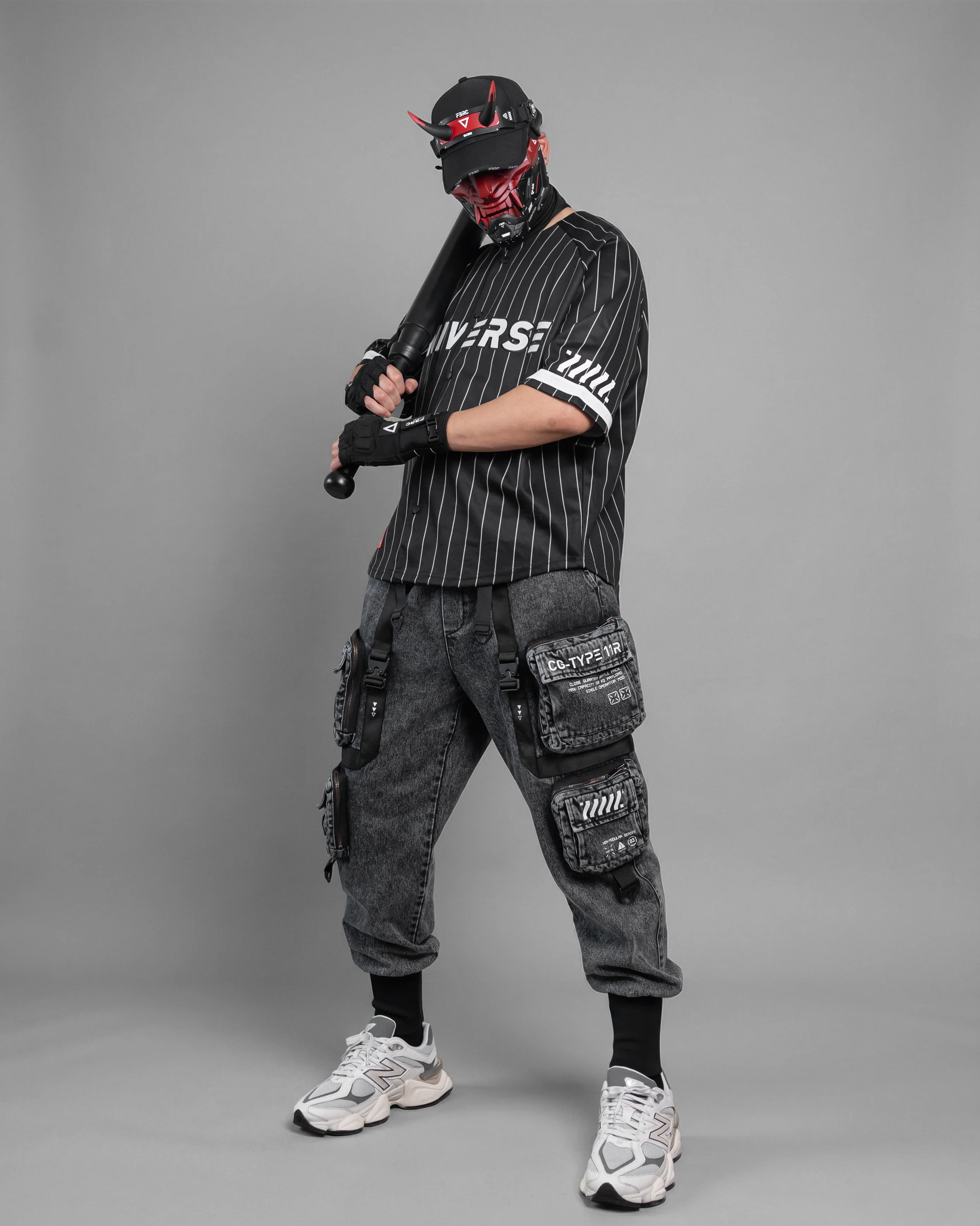 JB-Type 01A Black Baseball Jersey - Image 9