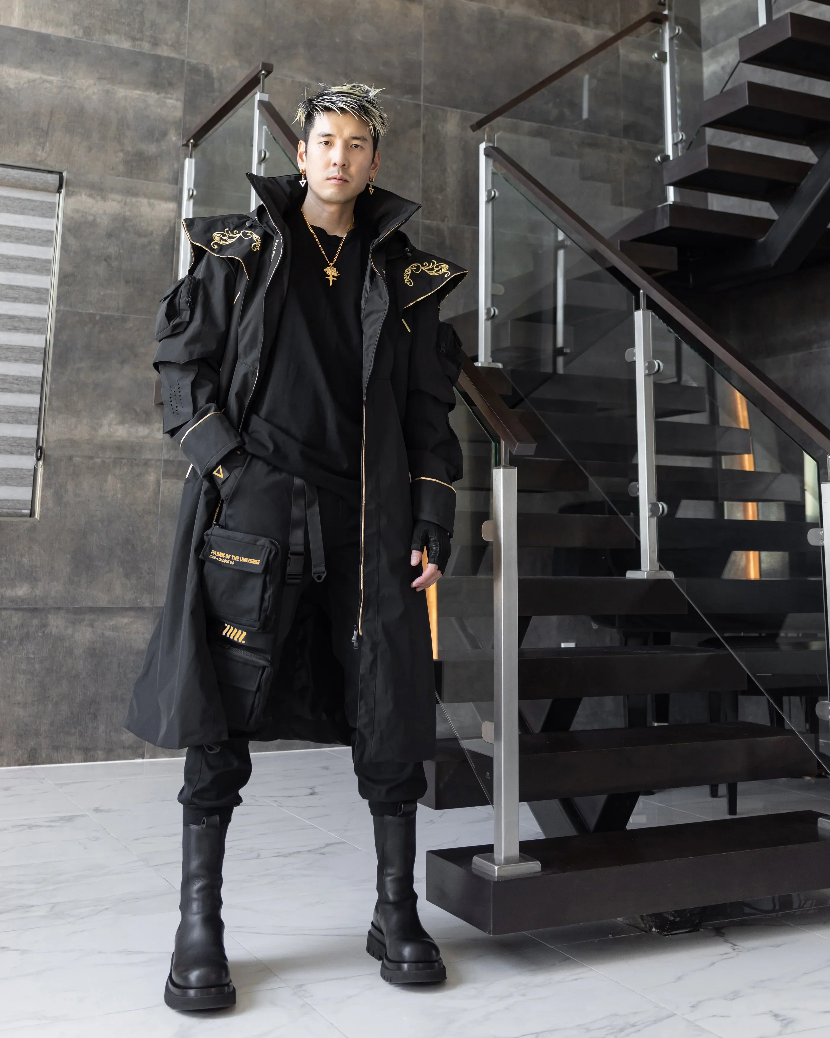KC-030 Black King's Coat - Image 7