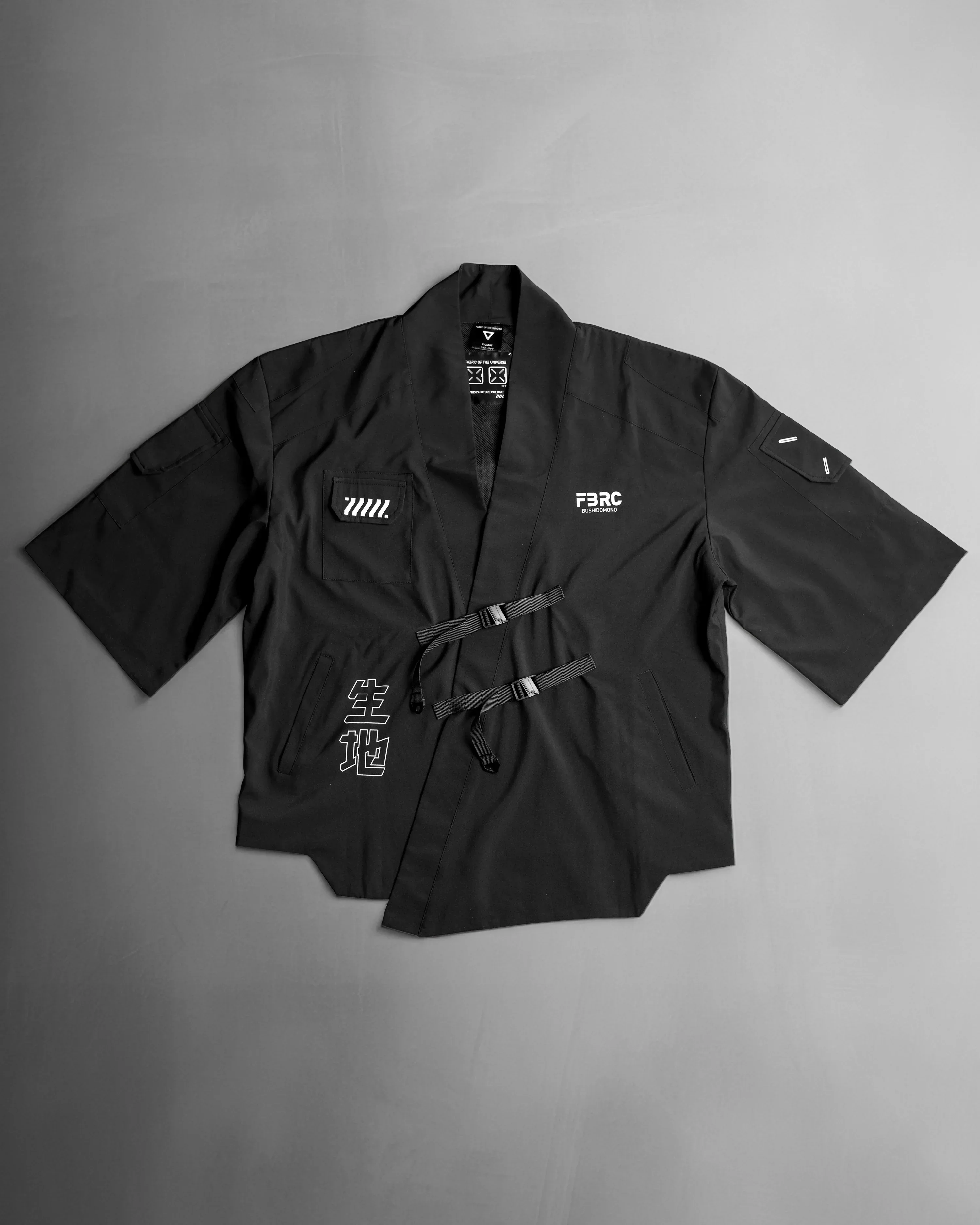Kimo-Type 045 Black Lightweight Kimono - Image 3