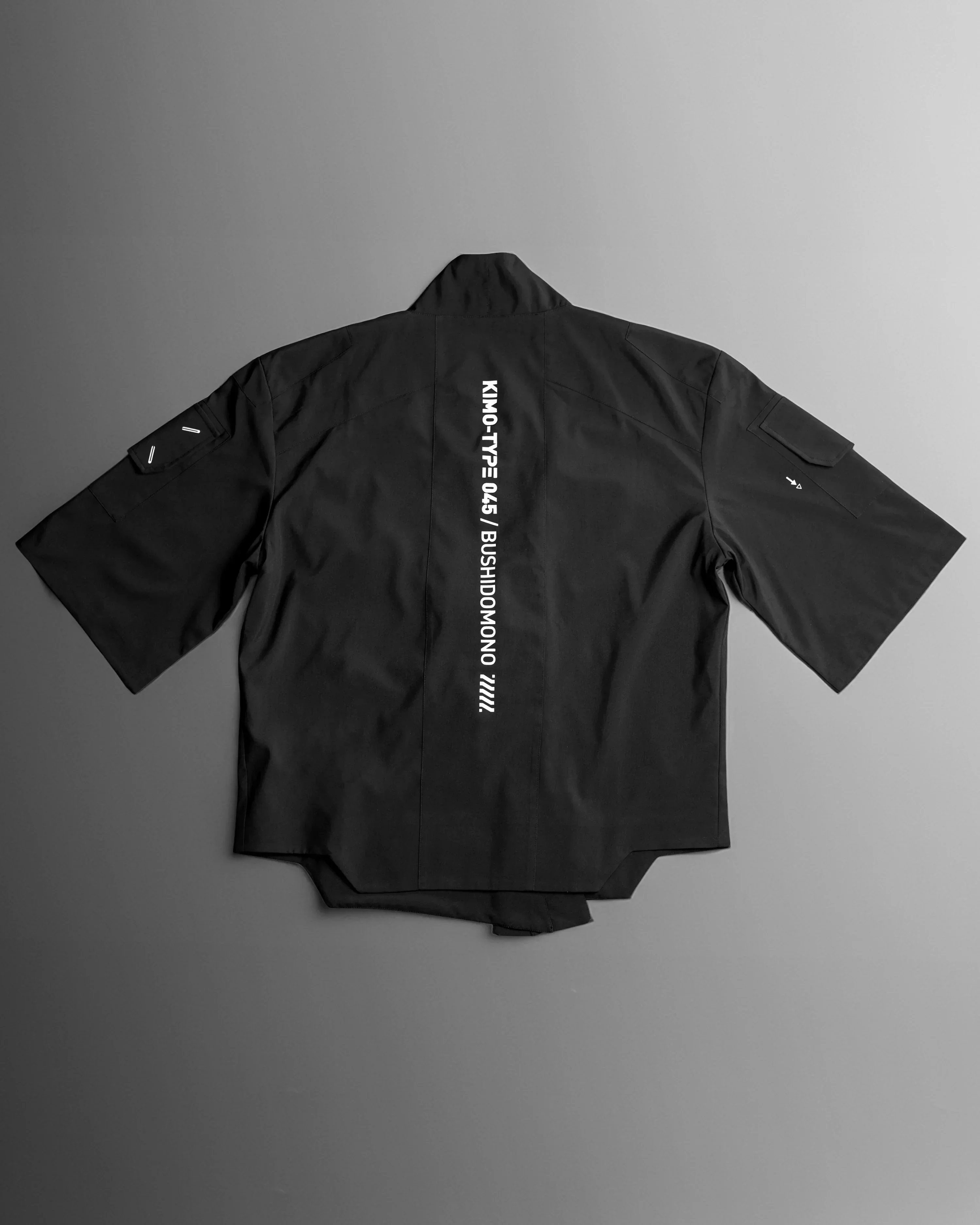 Kimo-Type 045 Black Lightweight Kimono - Image 4