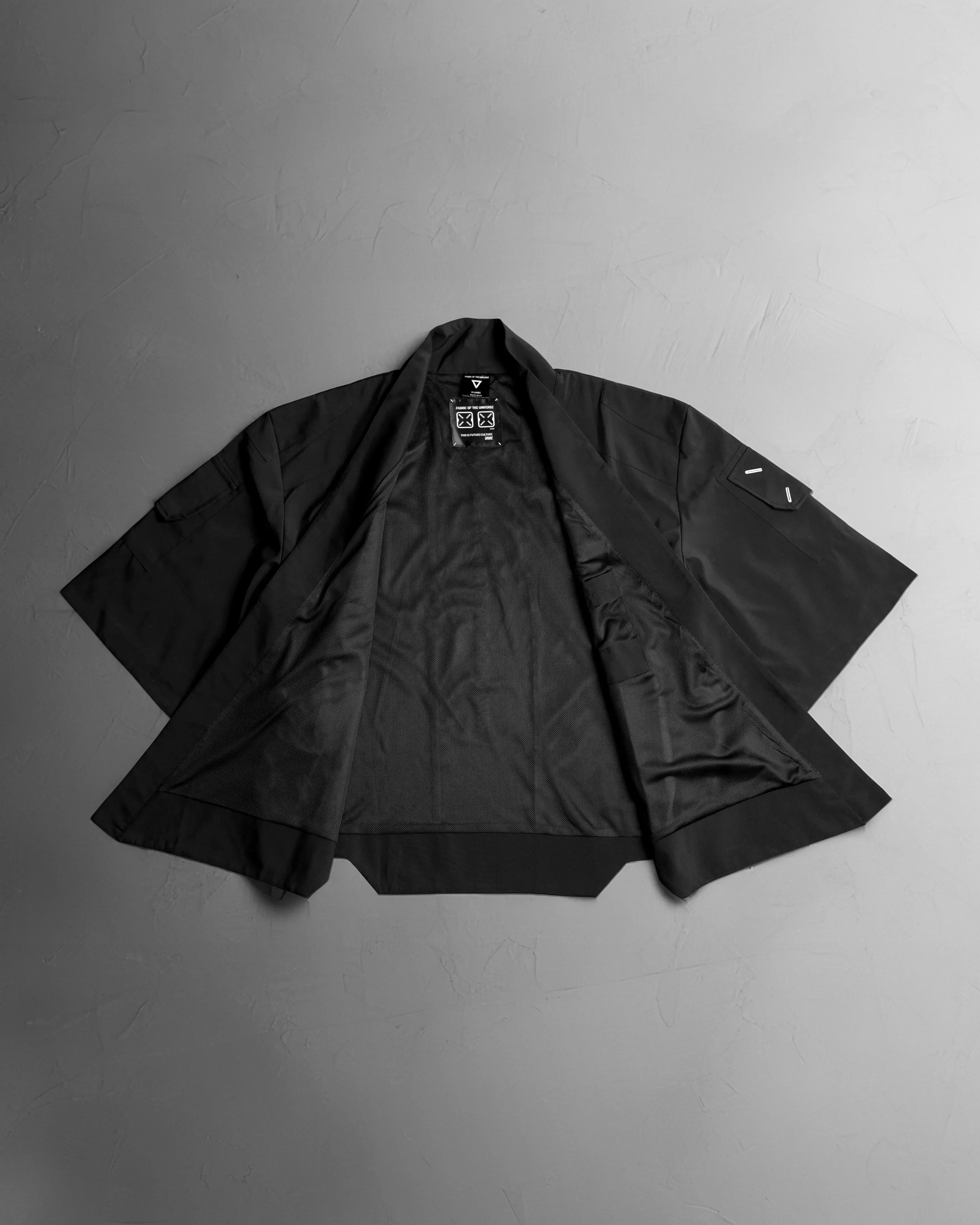 Kimo-Type 045 Black Lightweight Kimono - Image 6