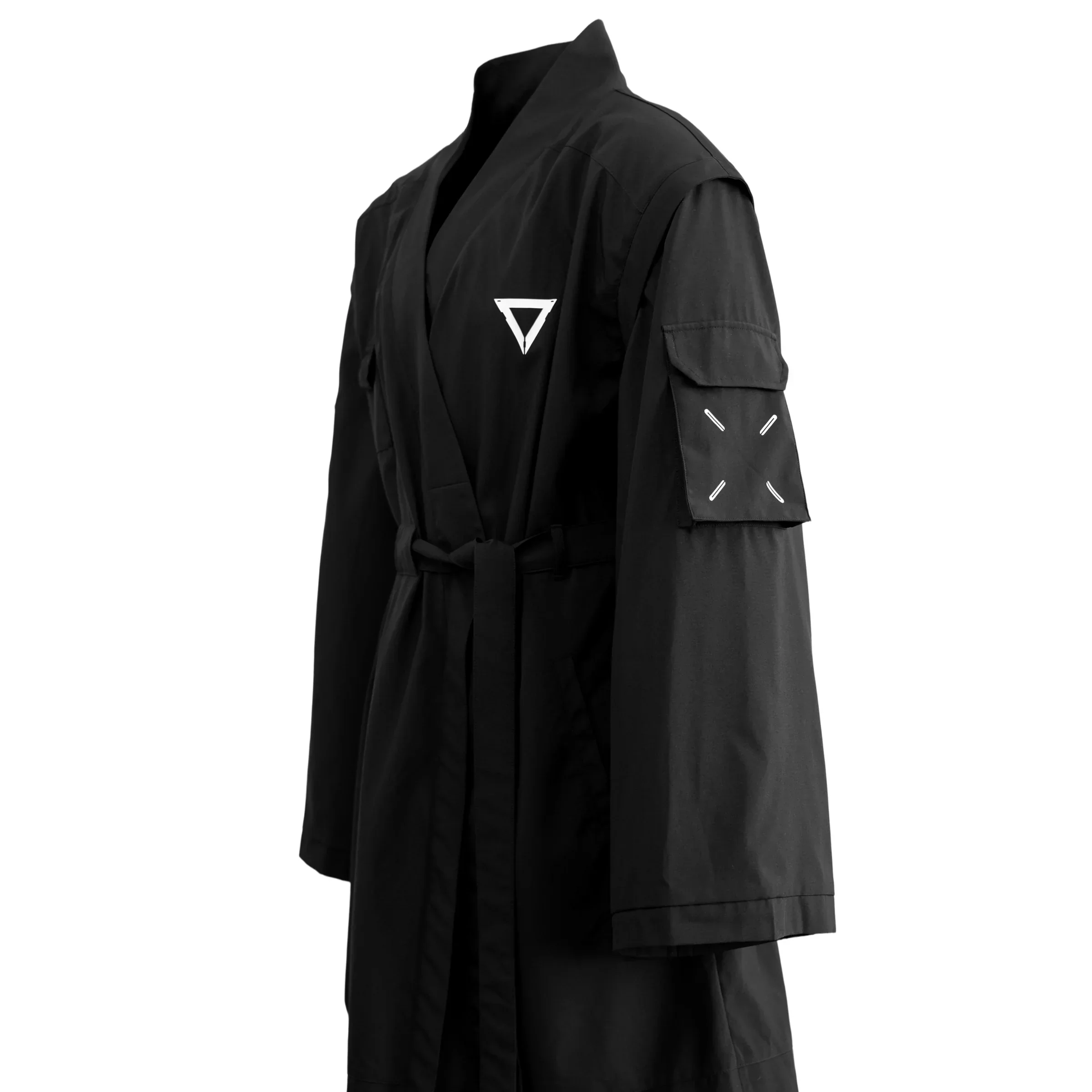 Kimo-Type 550 Black Long Kimono - Image 4