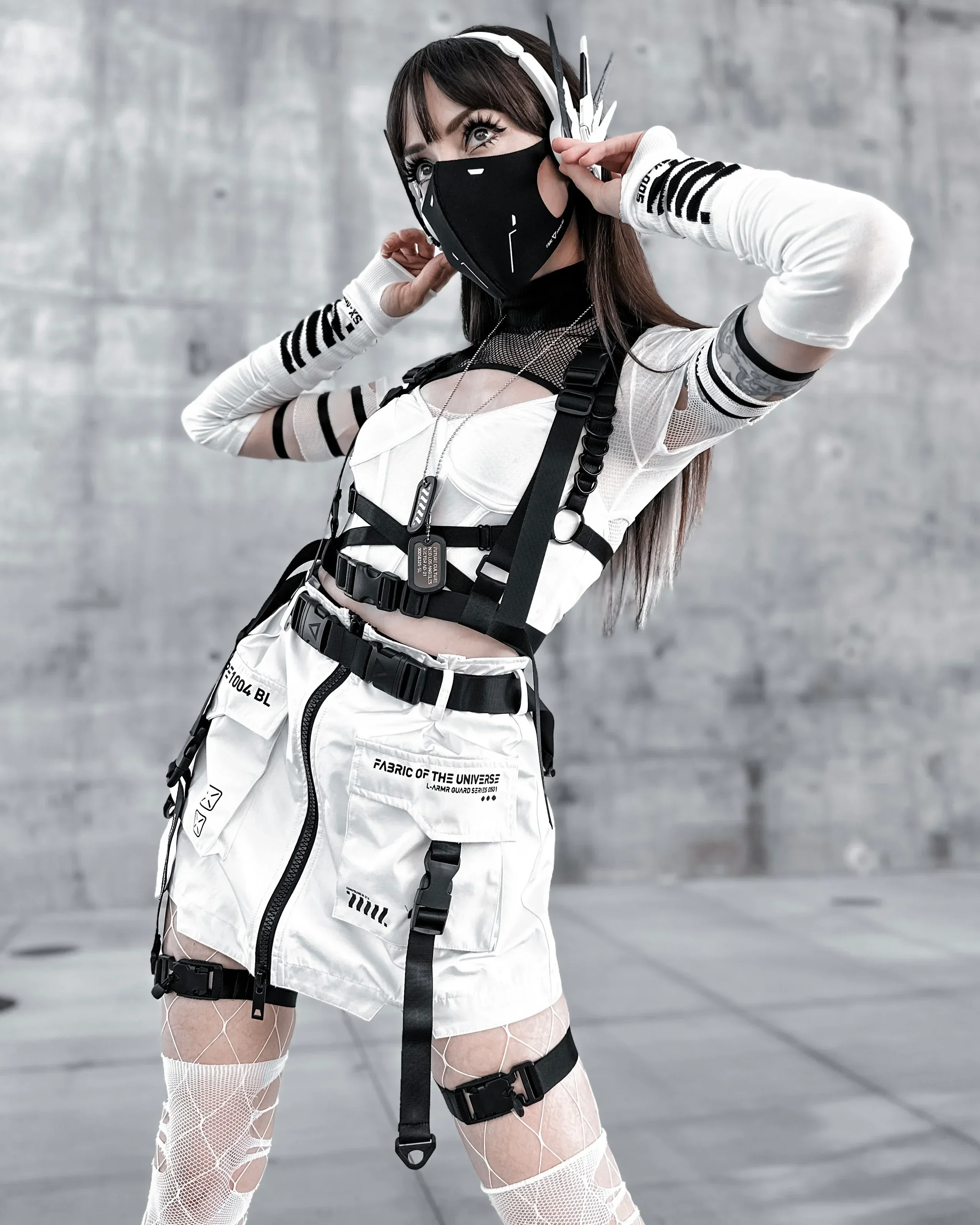 MS-Type 1004 White Miniskirt - Image 6