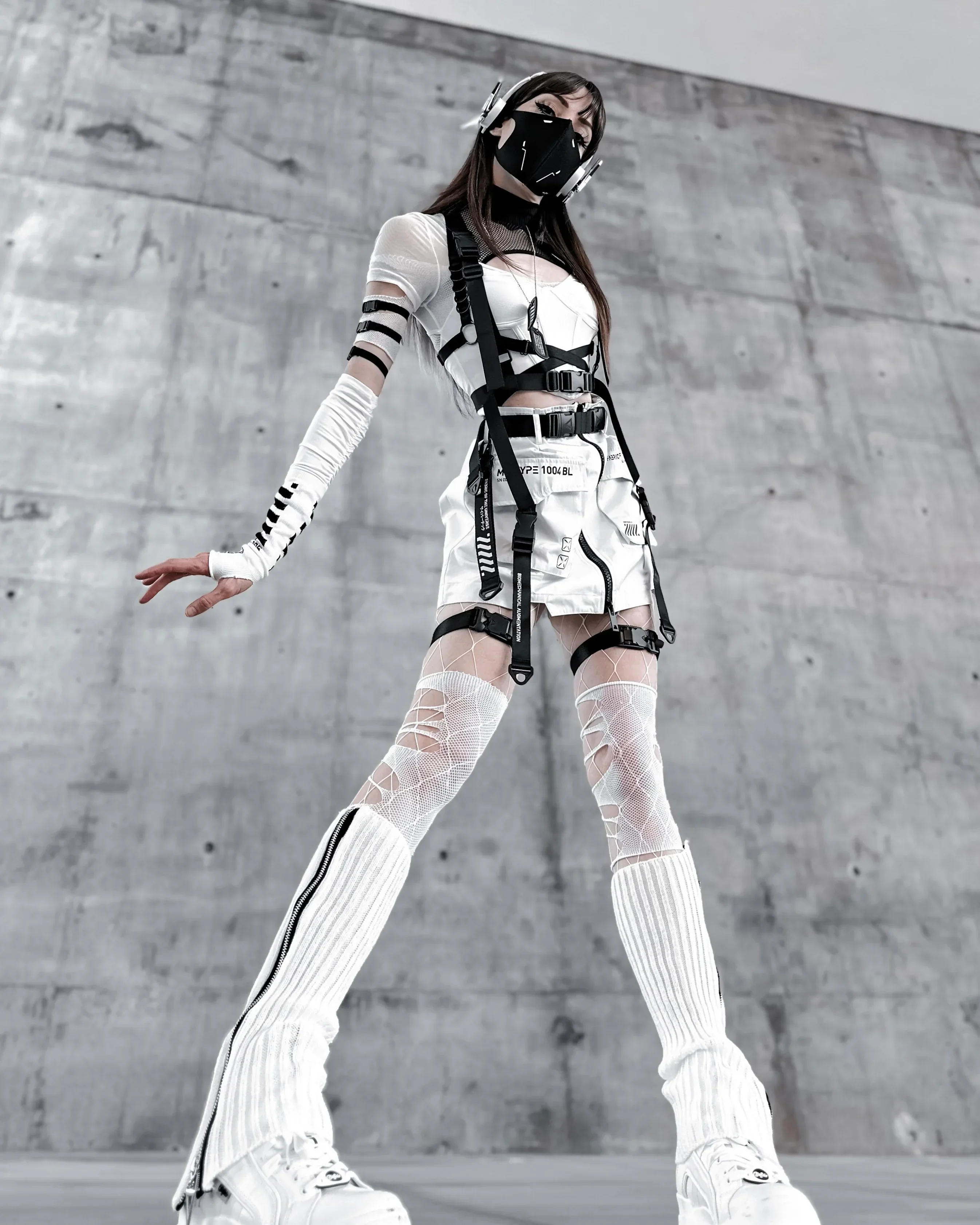 MS-Type 1004 White Miniskirt - Image 7