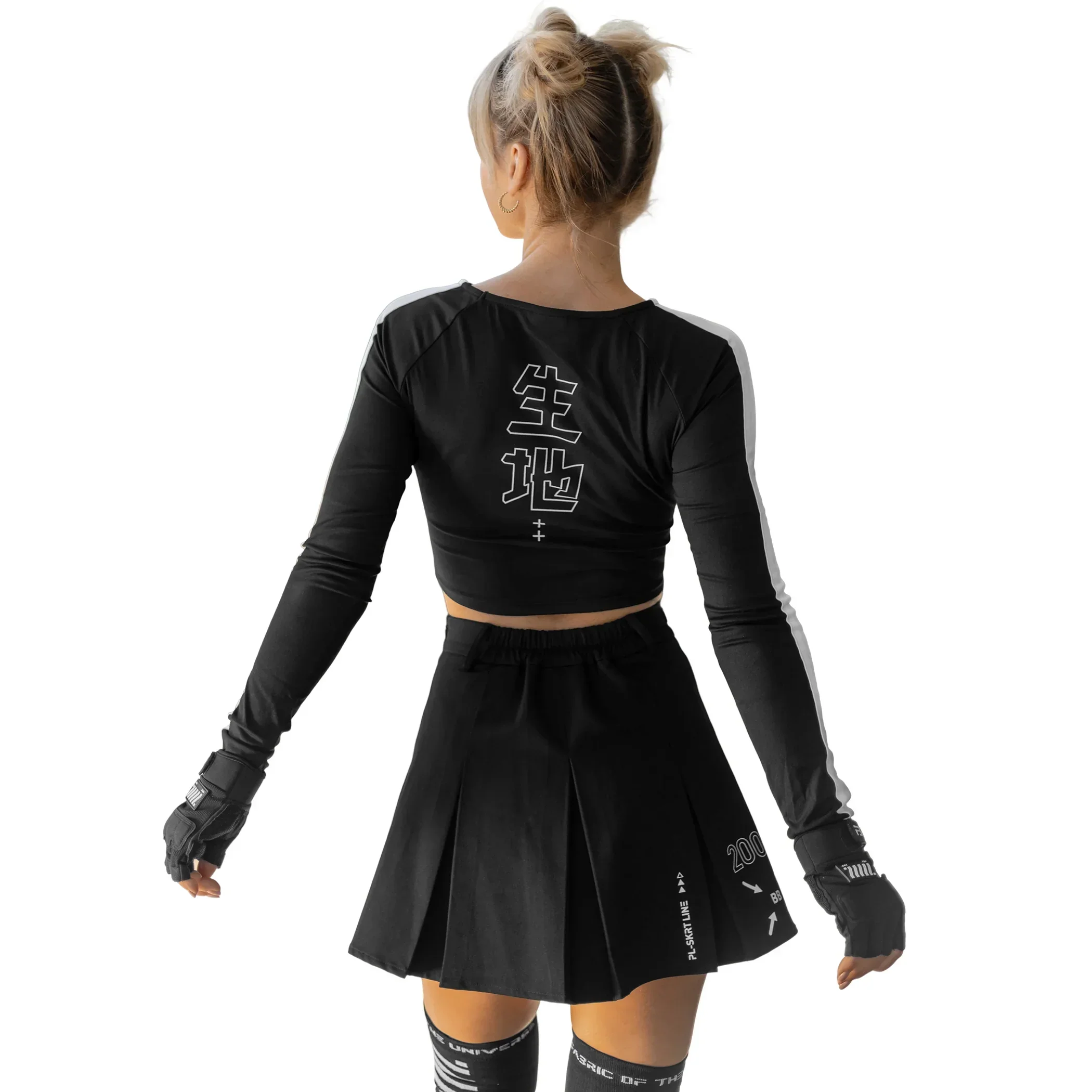 MS-Type 2005 Black Pleated Miniskirt - Image 4