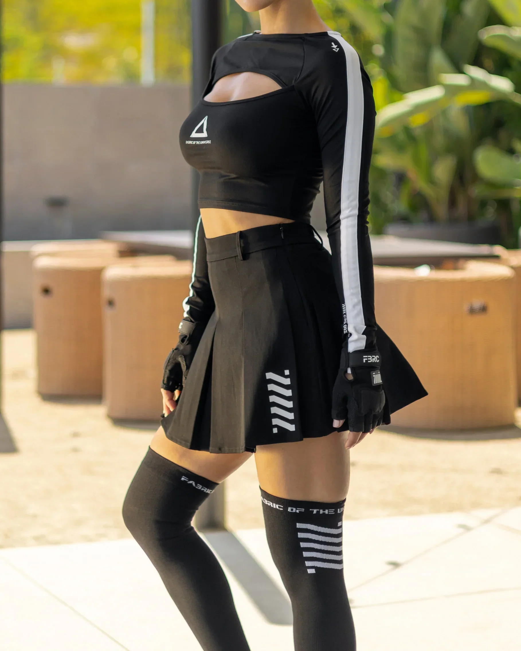 MS-Type 2005 Black Pleated Miniskirt - Image 7