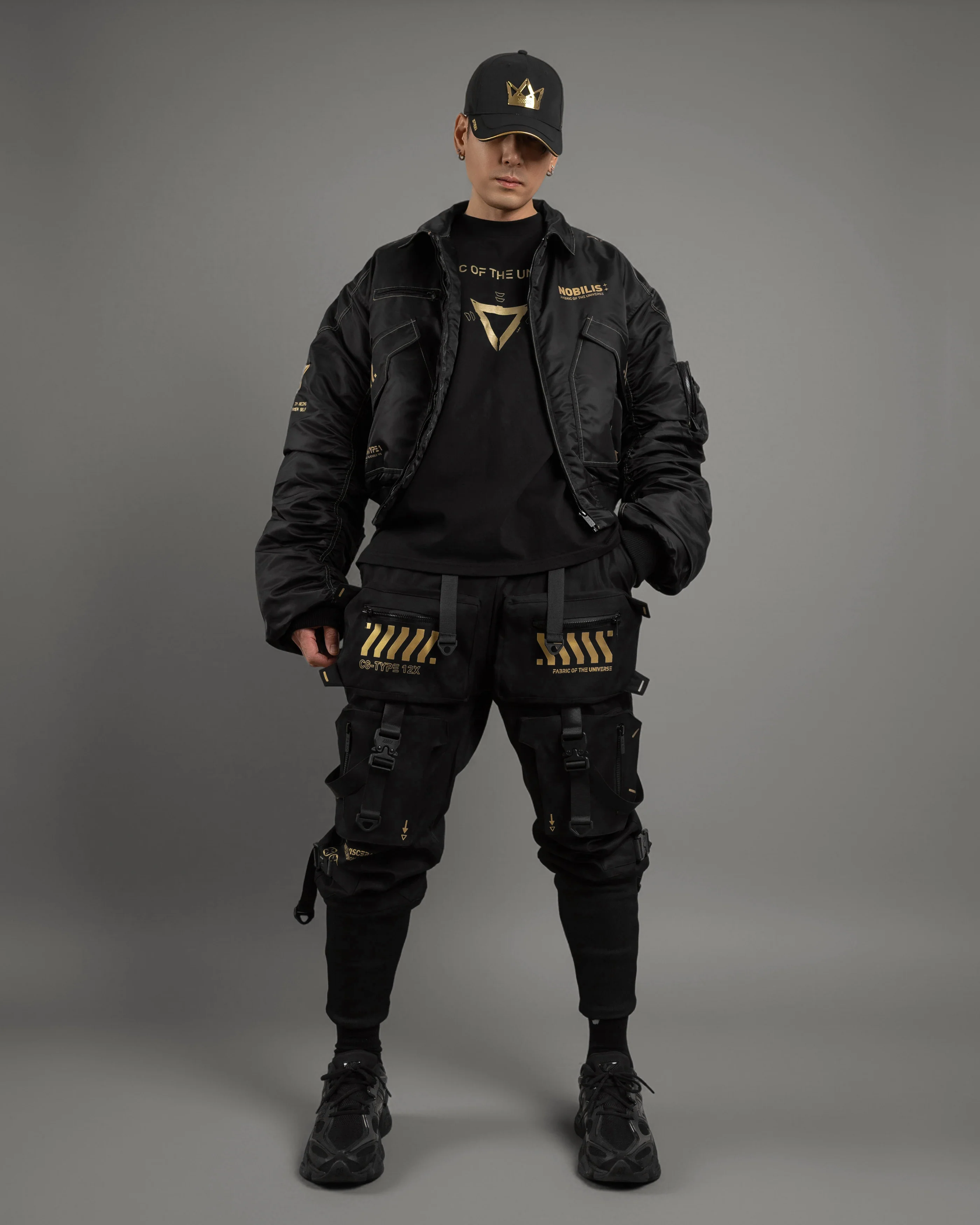 Nobilis N/MA-1 LT Black Gold Bomber - Image 11
