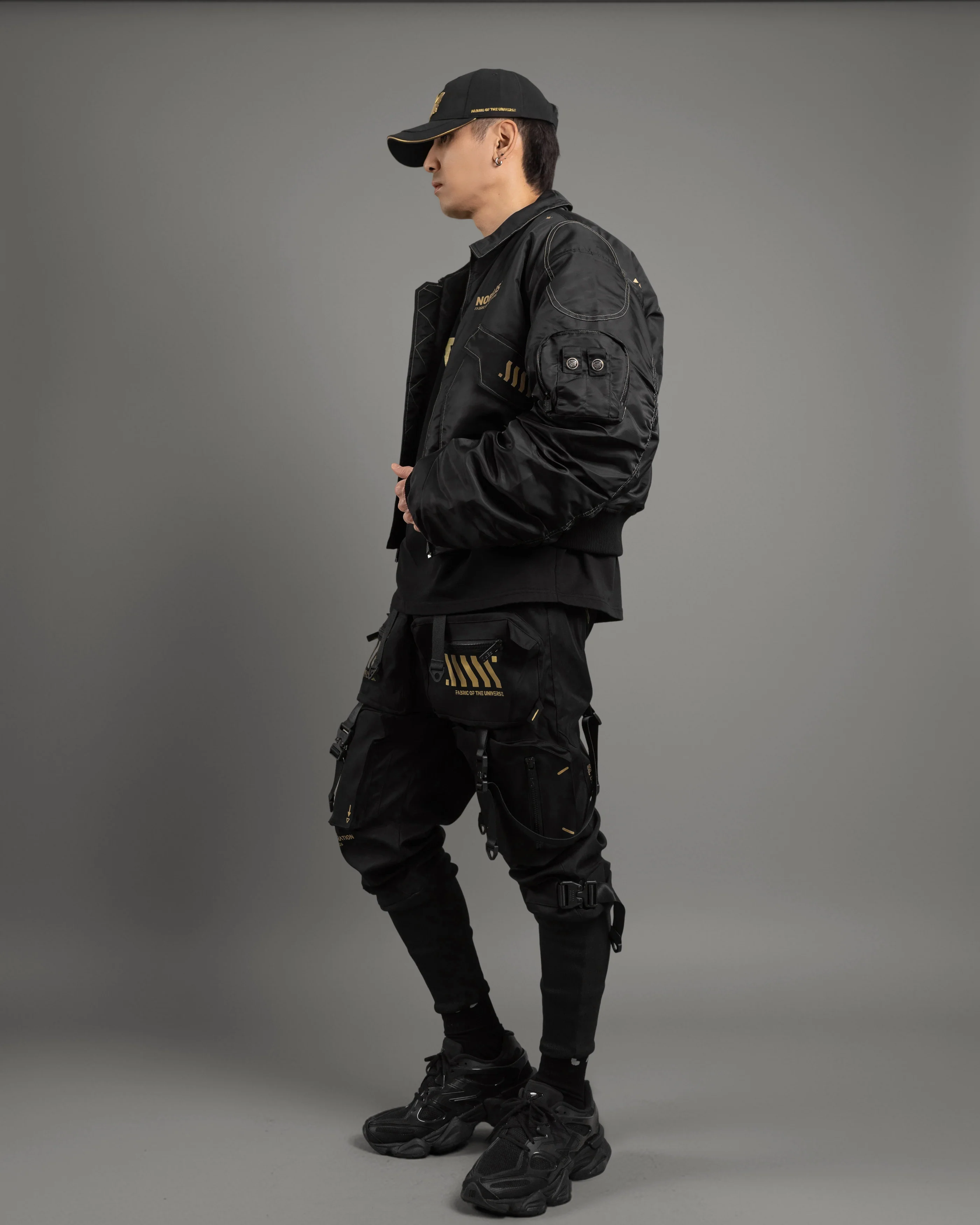 Nobilis N/MA-1 LT Black Gold Bomber - Image 13