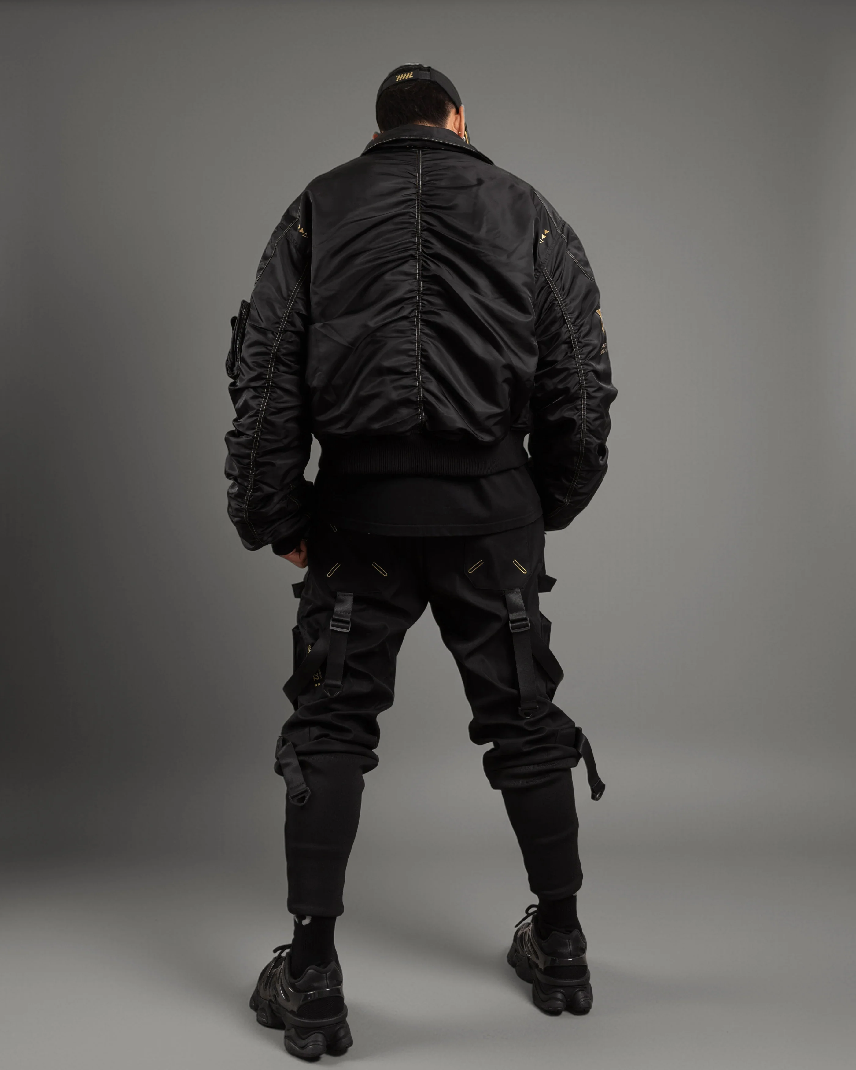 Nobilis N/MA-1 LT Black Gold Bomber - Image 15