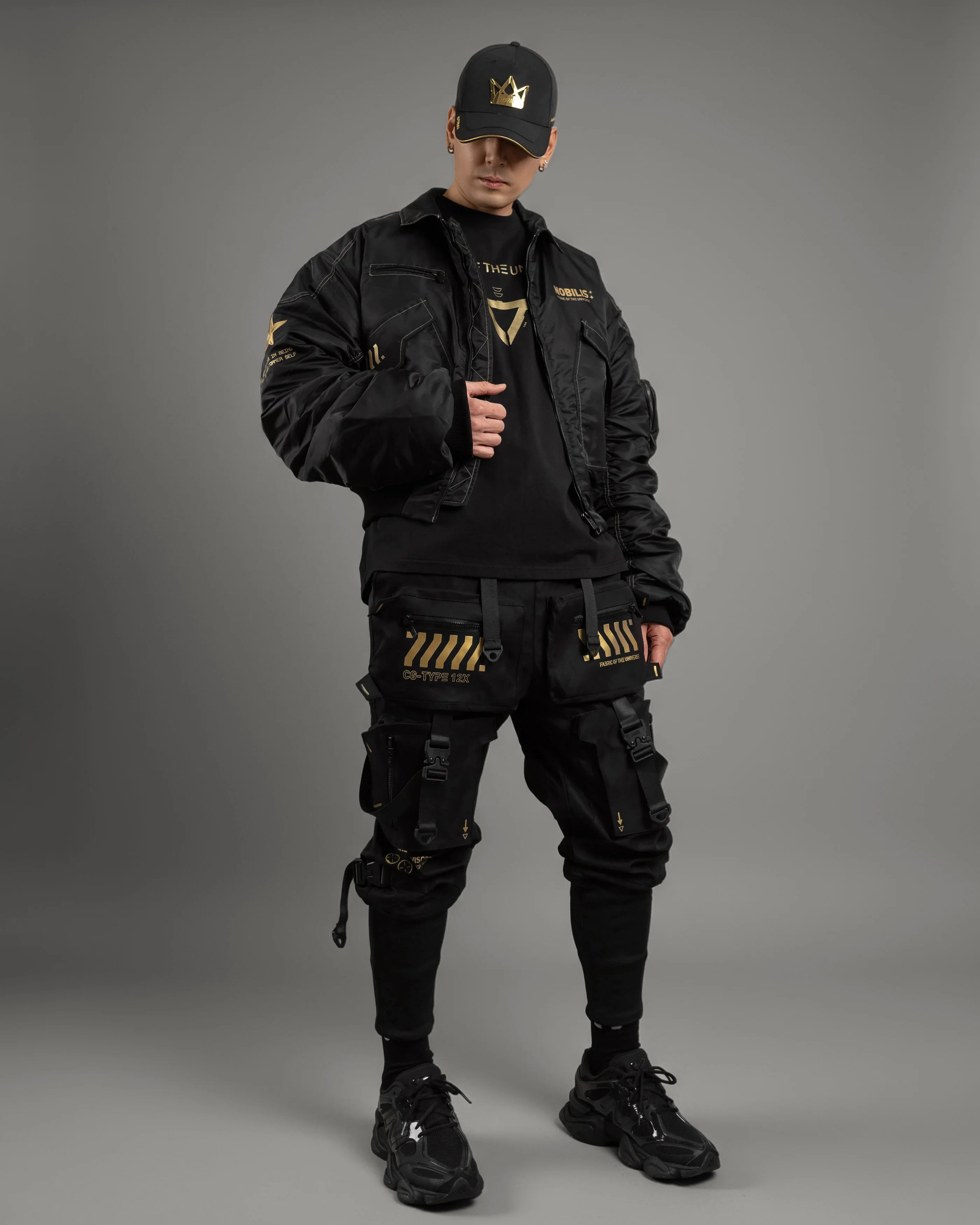 Nobilis N/MA-1 LT Black Gold Bomber - Image 16