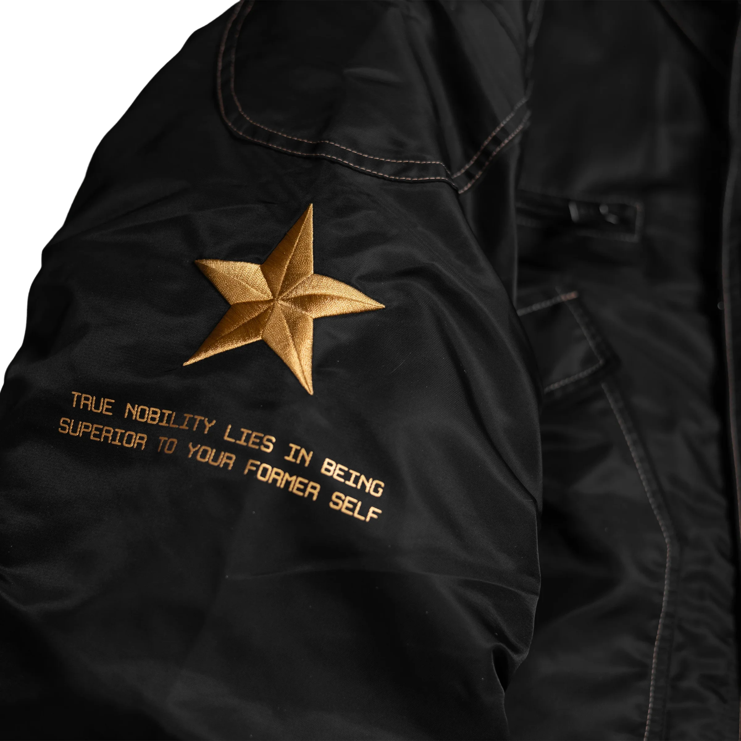 Nobilis N/MA-1 LT Black Gold Bomber - Image 8