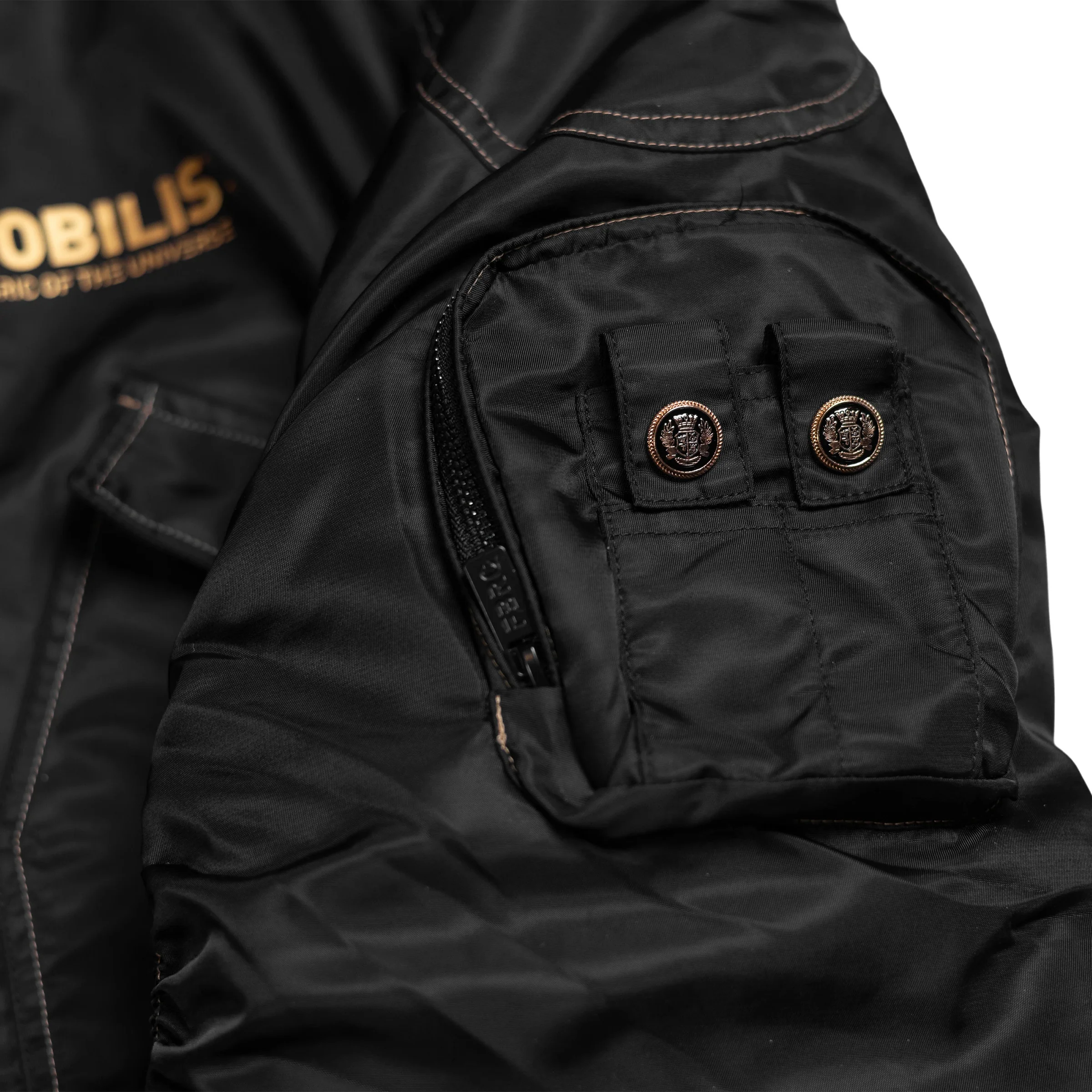 Nobilis N/MA-1 LT Black Gold Bomber - Image 9