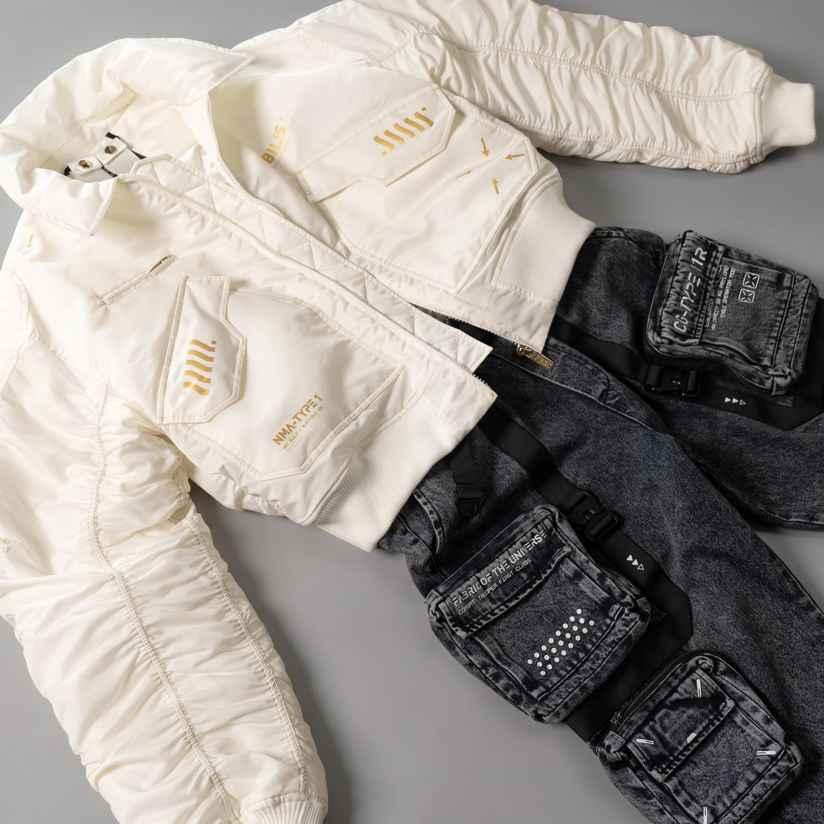 Nobilis N/MA-1 HV Ivory Gold Bomber - Image 10