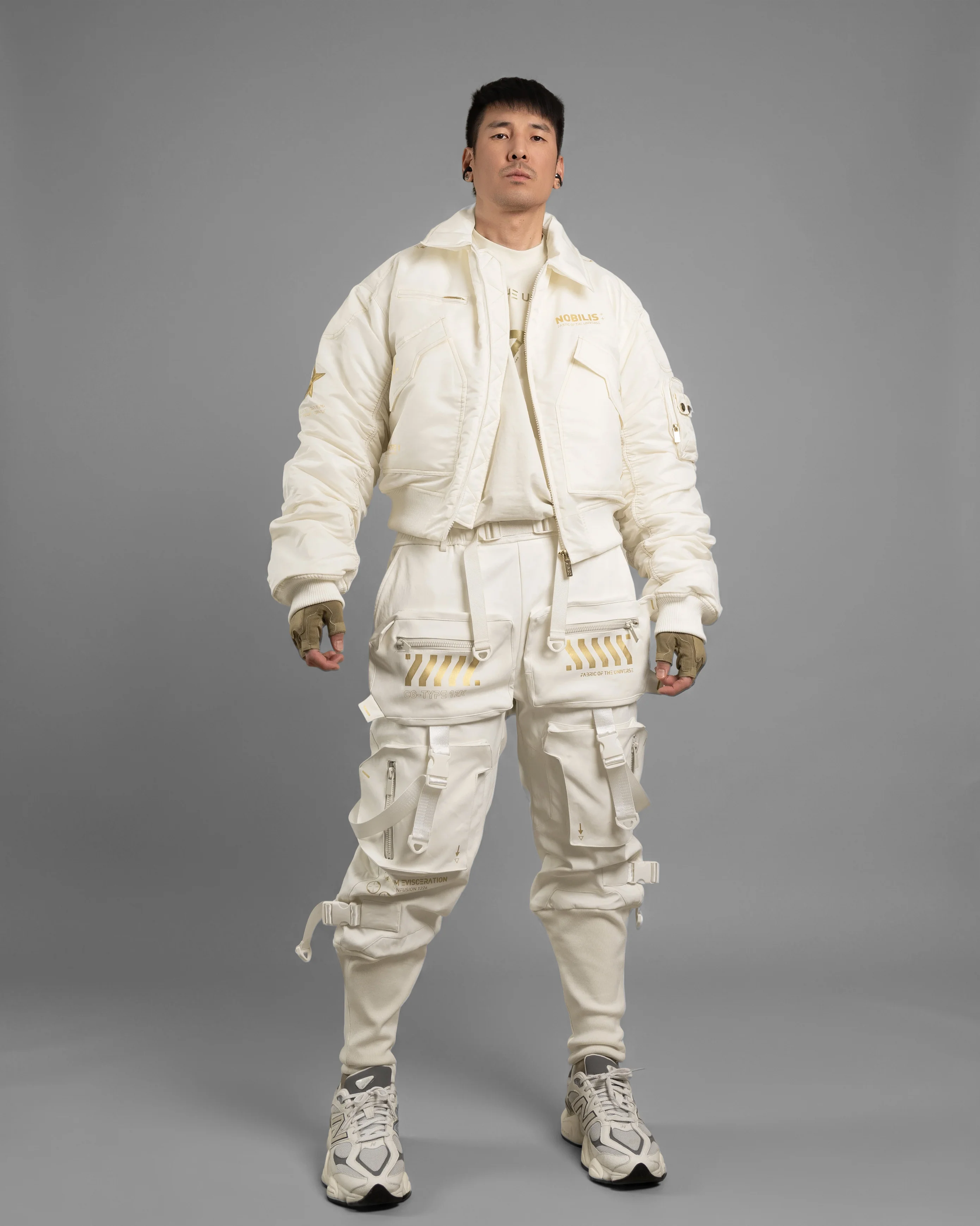 Nobilis N/MA-1 HV Ivory Gold Bomber - Image 11