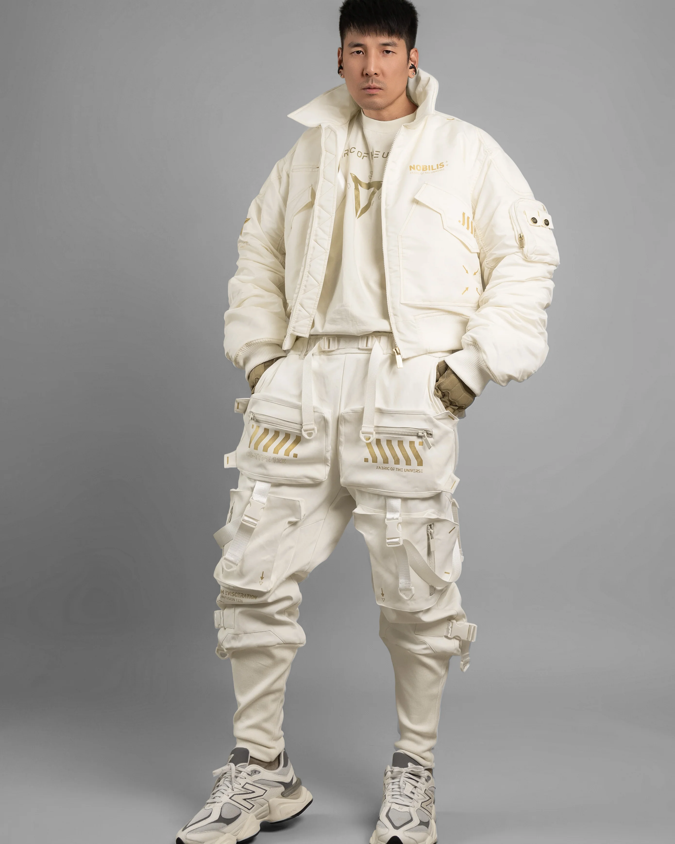 Nobilis N/MA-1 HV Ivory Gold Bomber - Image 15