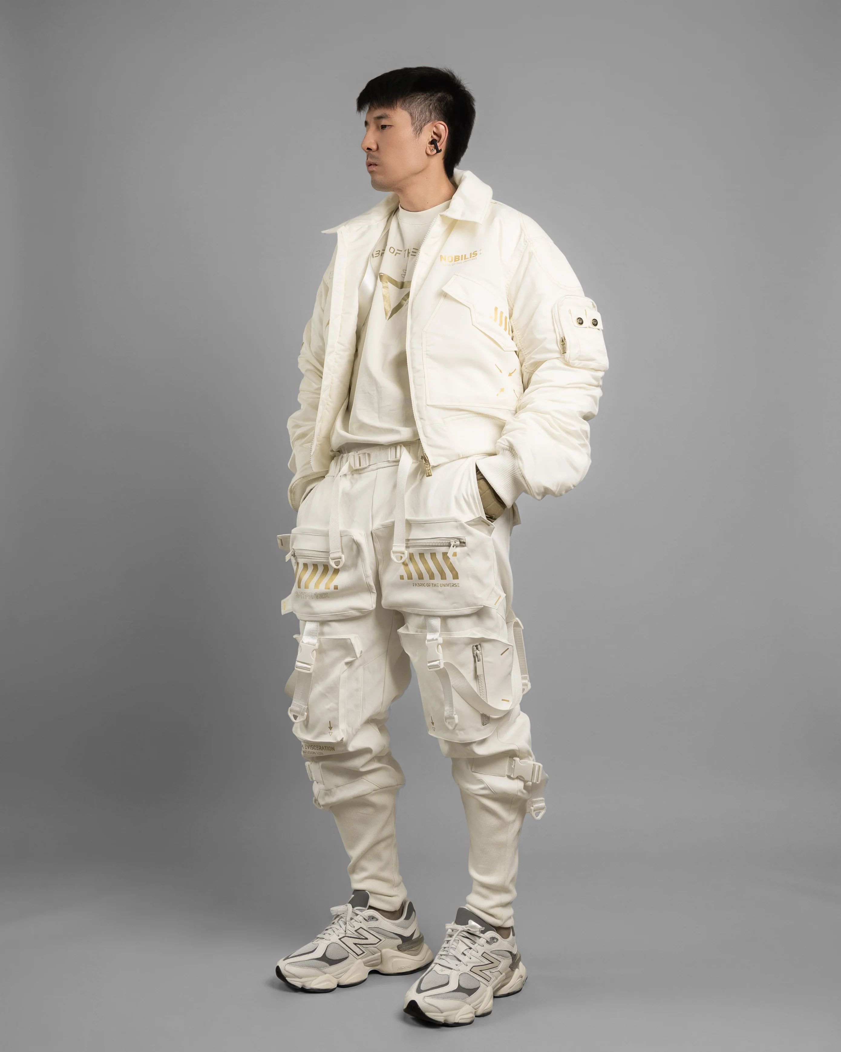 Nobilis N/MA-1 HV Ivory Gold Bomber - Image 19