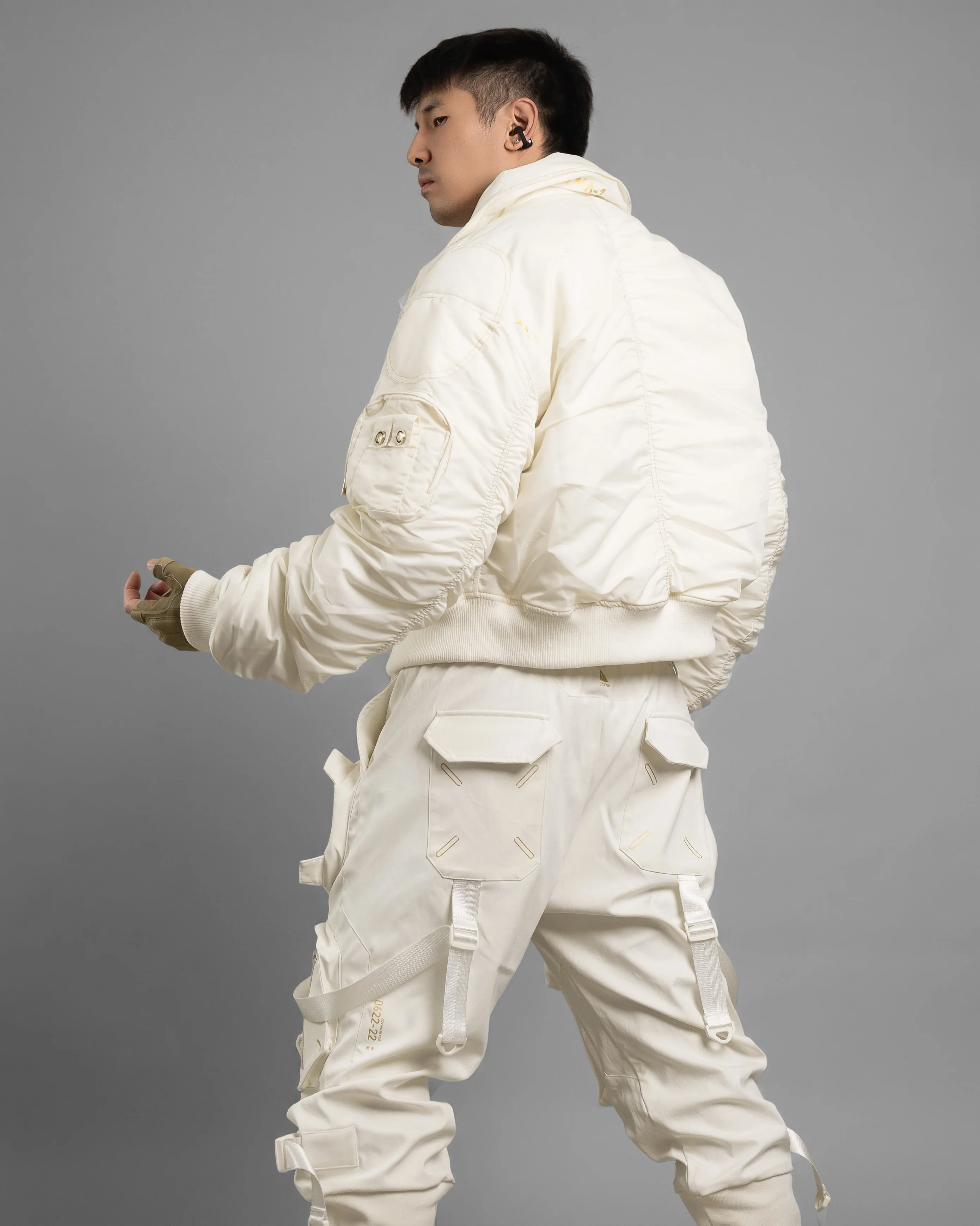Nobilis N/MA-1 HV Ivory Gold Bomber - Image 21