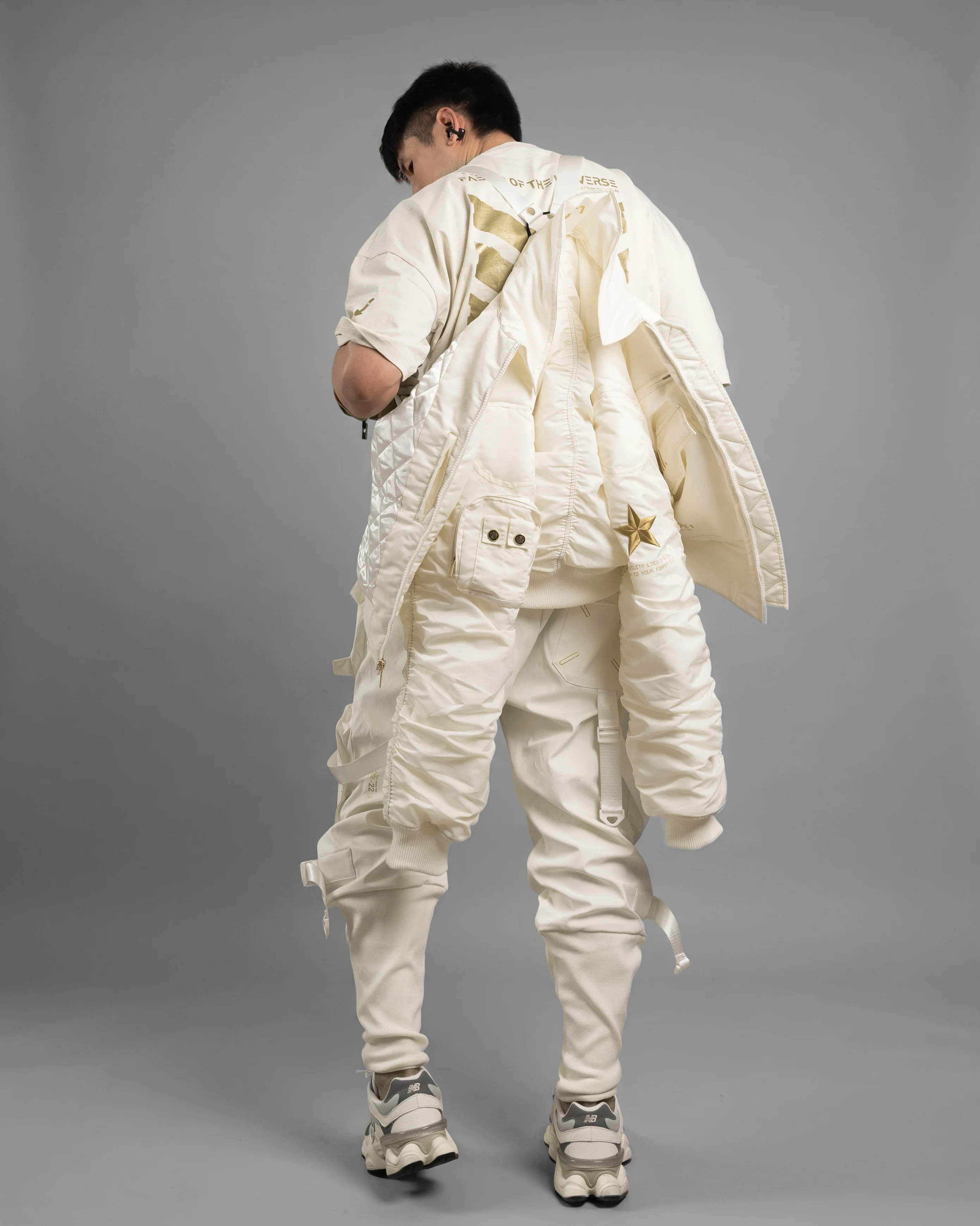 Nobilis N/MA-1 HV Ivory Gold Bomber - Image 22