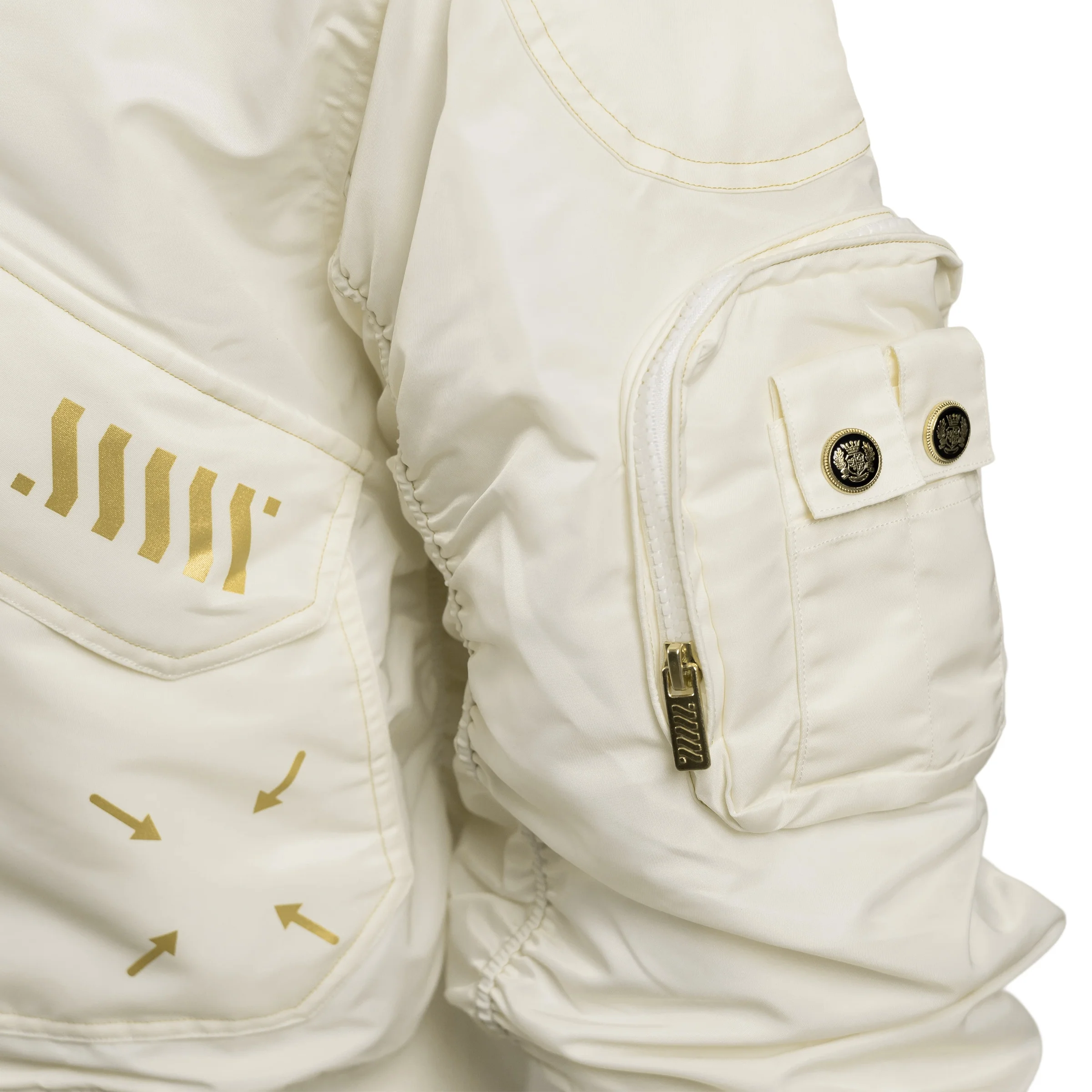 Nobilis N/MA-1 HV Ivory Gold Bomber - Image 6