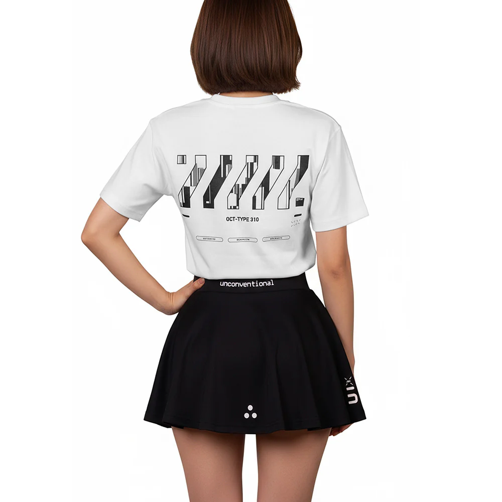 OCT-Type 310 White Oversized Crop T - Image 5