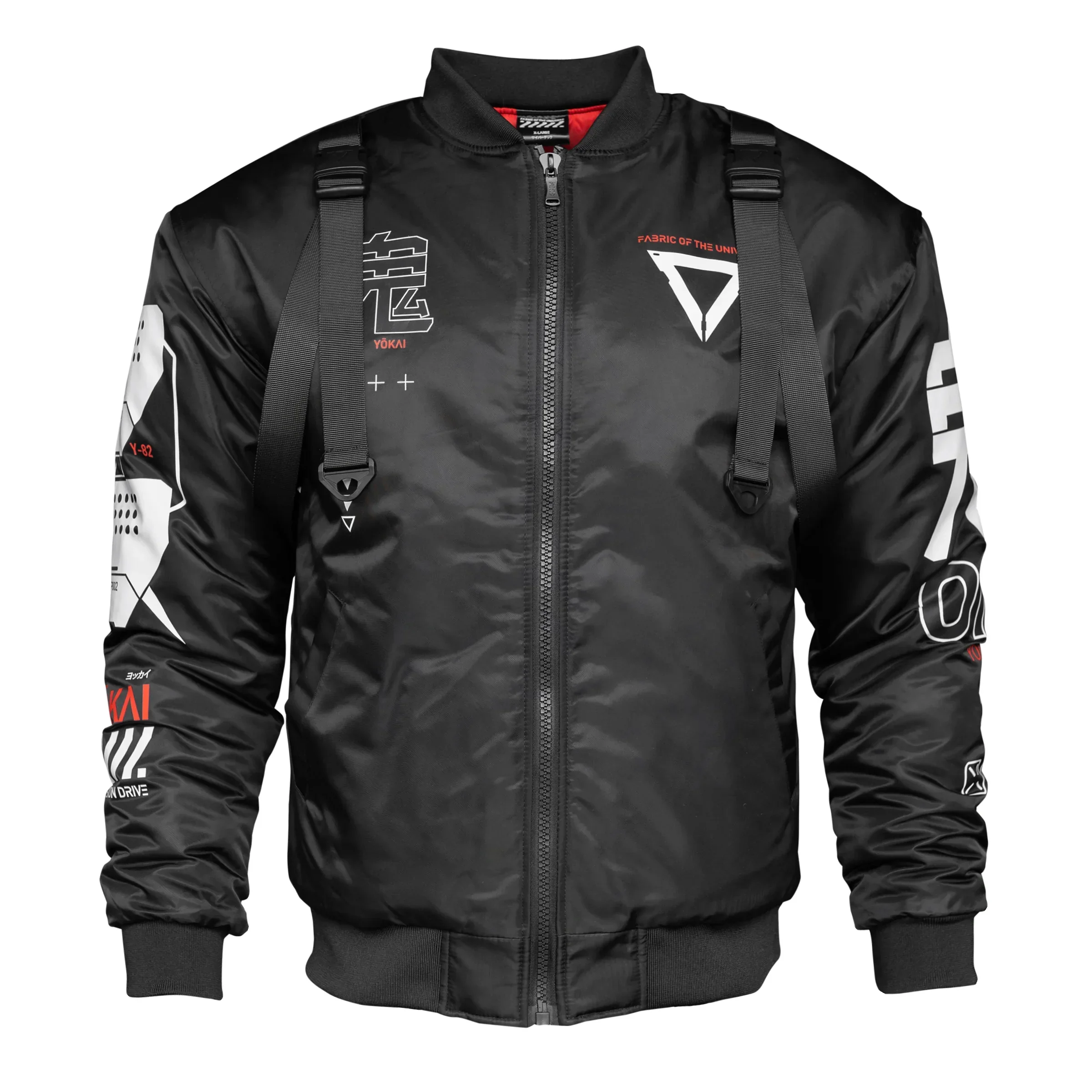 ONI Black Bomber Jacket - Image 2