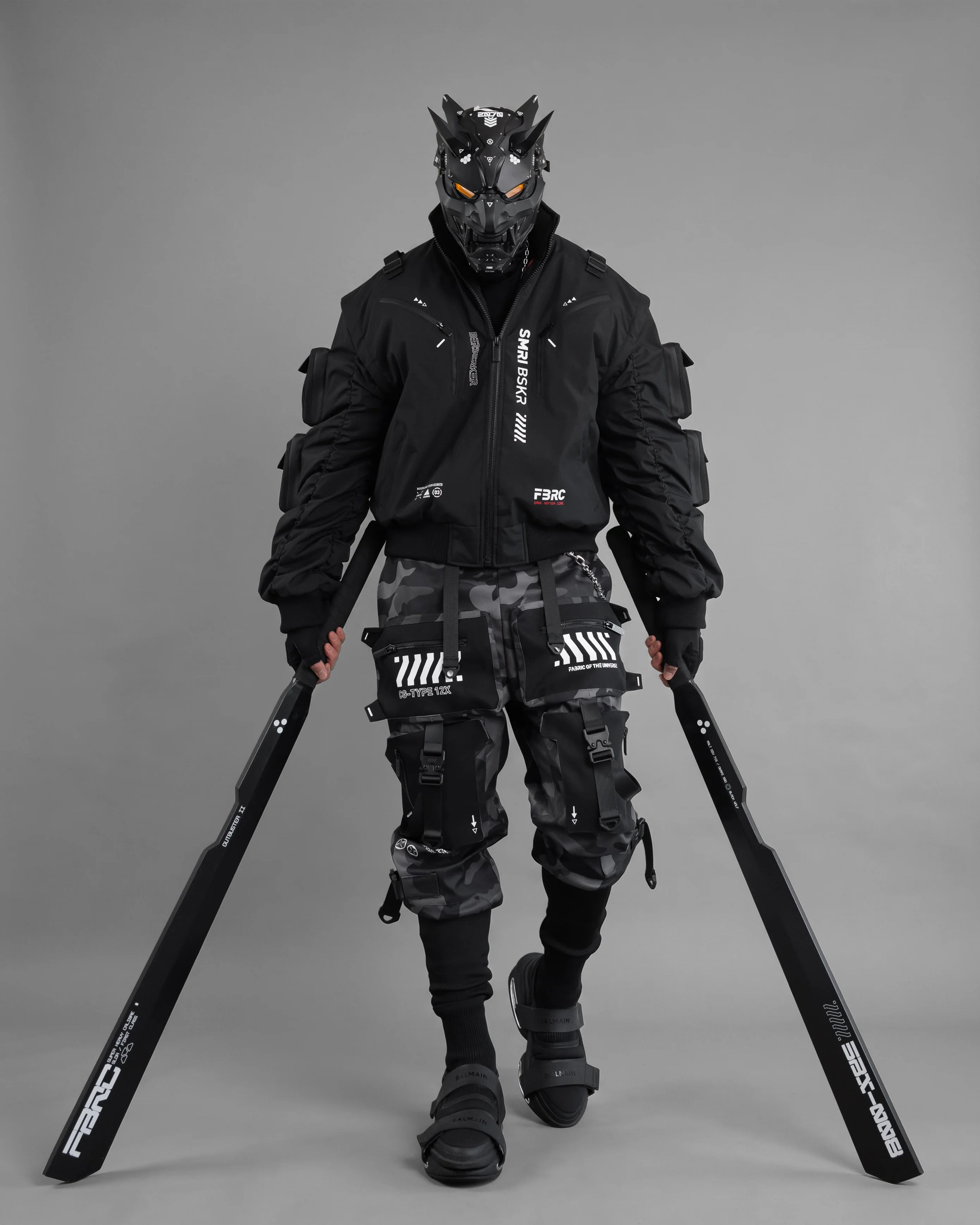 ONI v2 Black Full Cyber Mask - Image 18