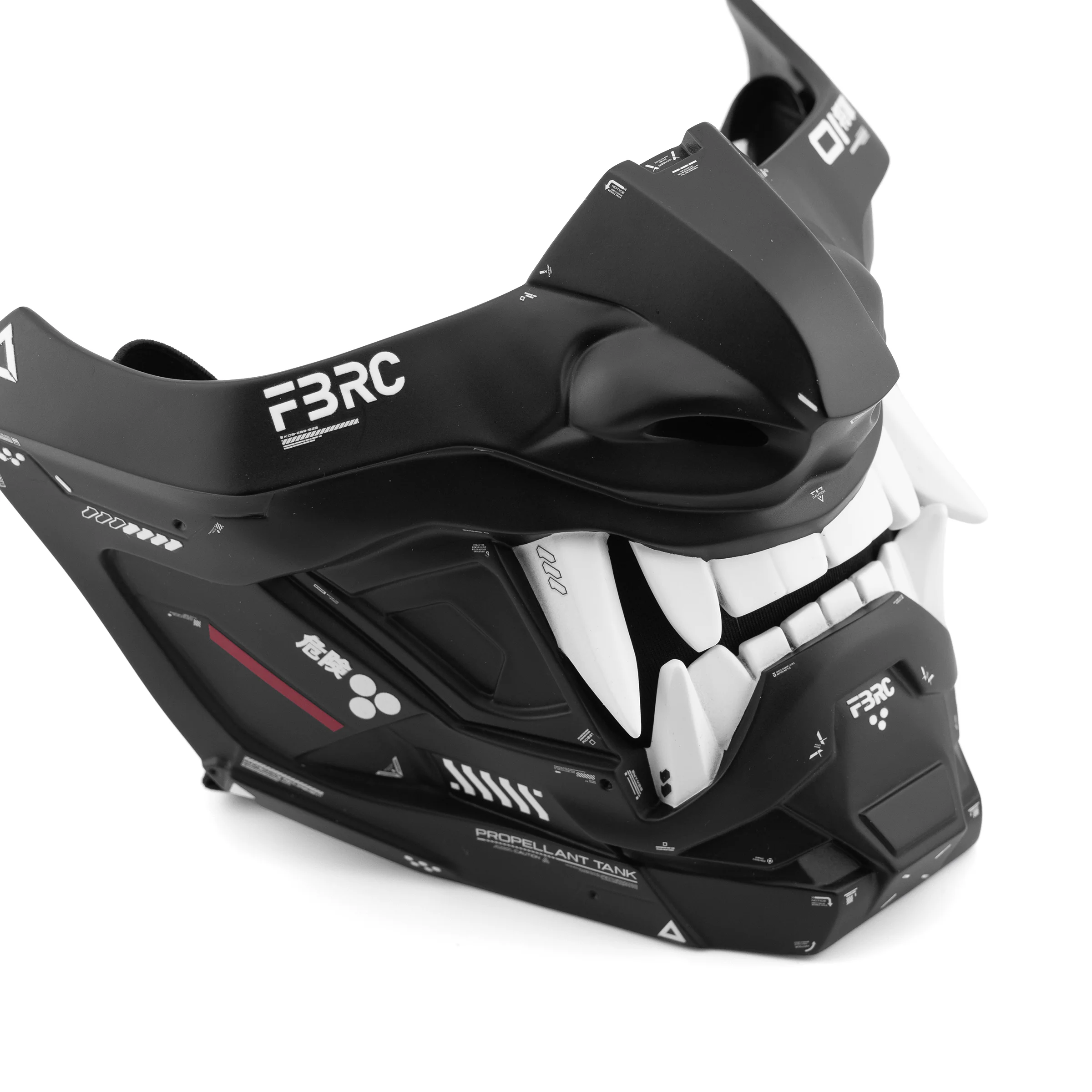 ONI v2 Black Half Cyber Mask - Image 6